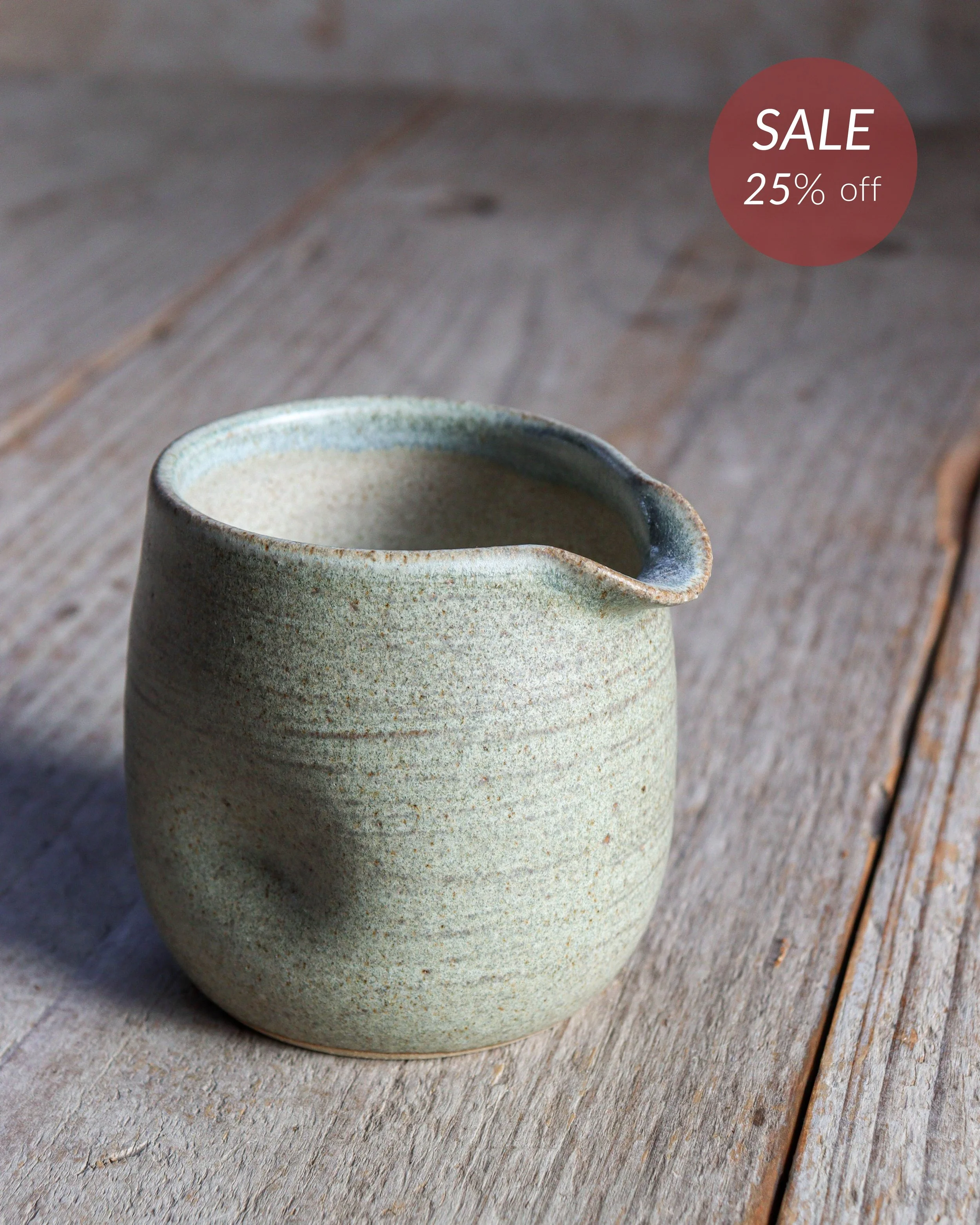 Dimple Pourer in Sage SALE