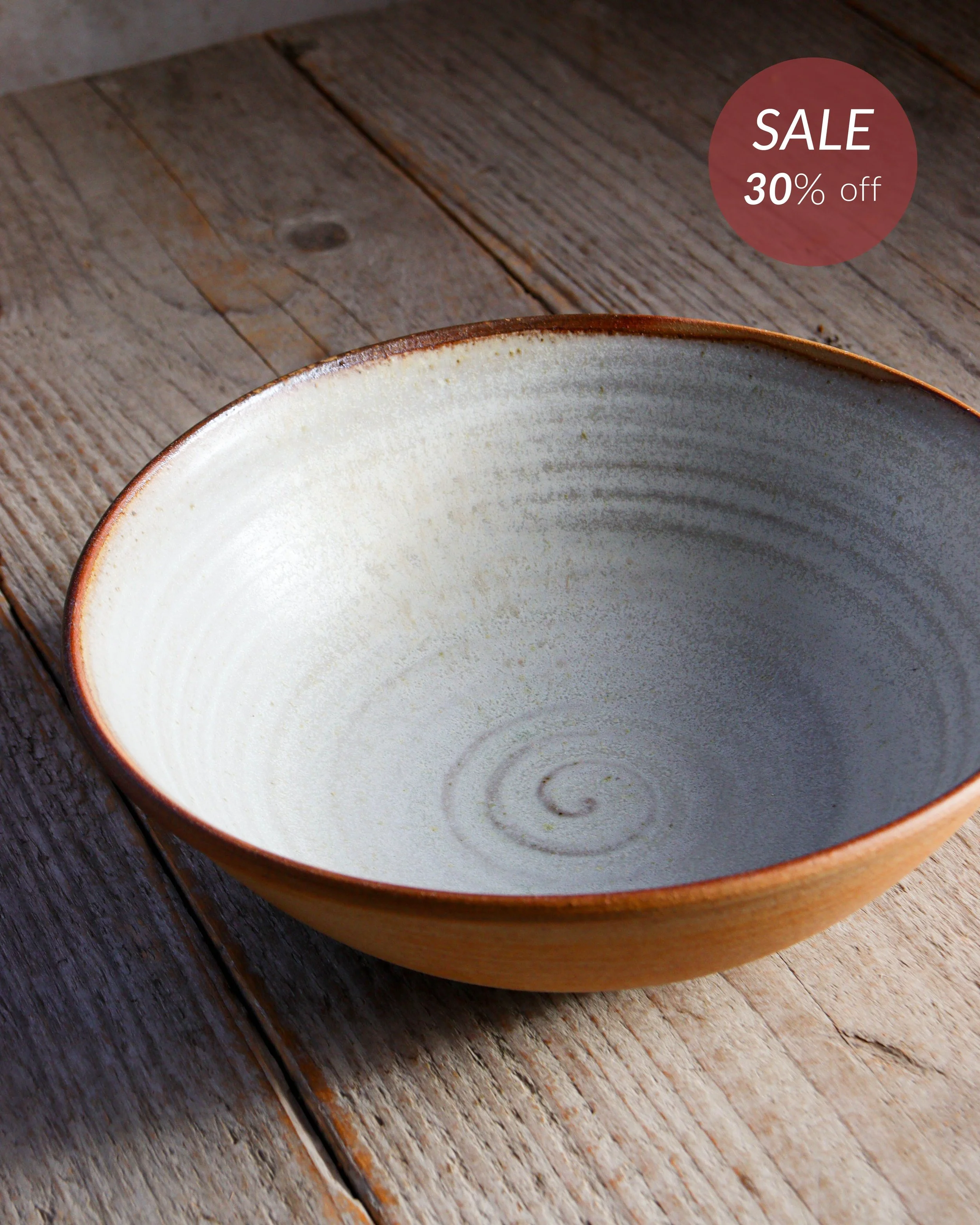 Salad Bowl in Lichen SALE