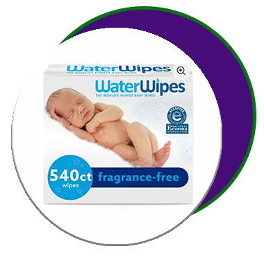 WATERWIPES - Water Wipes Textured Baby Wipes 240 Pack (240 count)
