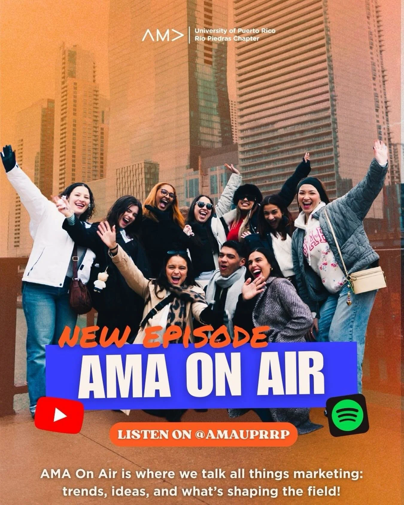 AMA On Air is taking you LIVE from Chicago for AMA International Collegiate Conference 2026! 🌆🏙️

In this episode, we&rsquo;re bringing you along for a day in the life of our chapter at ICC, from exploring the city of Chicago to getting ready for o