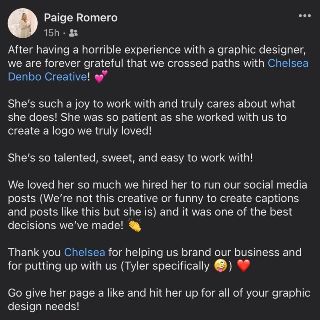 I know I say it all the time, but I have truly crossed paths with the most wonderful people since starting my business. Paige &amp; Tyler (@rrwindowtinting) are certainly no exception. It&rsquo;s so rare that you meet strangers and &lsquo;click&rsquo