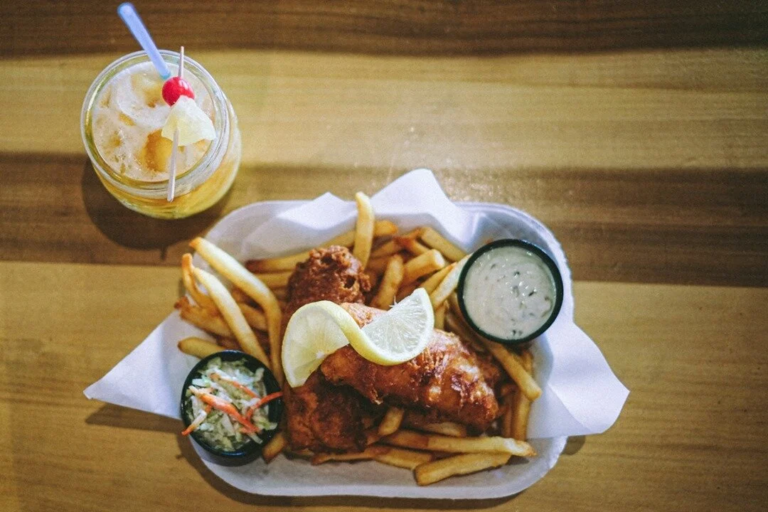 We know what you're thinking. Why would we show you #lunch, clearly served here at Harbor Town? Answer: Because regulations have changed and we're able to re-open for limited indoor dining and full outdoor service. We'll be #open from 11am - 2pm.