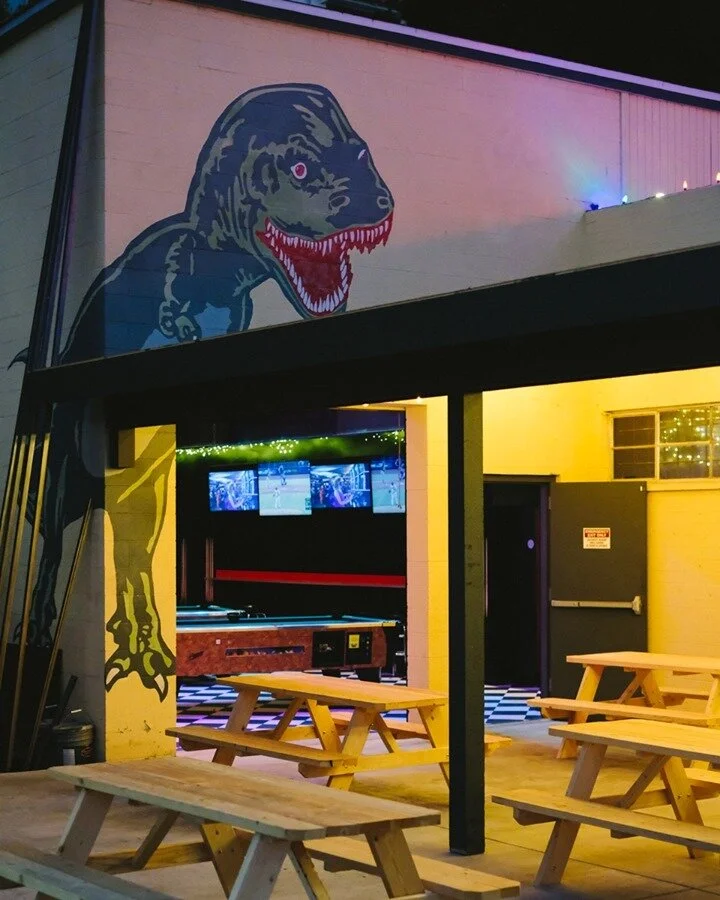 THE T-REX WILL ROARS AGAIN!!!! Outdoor seating open from 4-10pm.

#pinball #poolhall #dynobar #goodtimes #heroes #livelife #sandiego #divebar