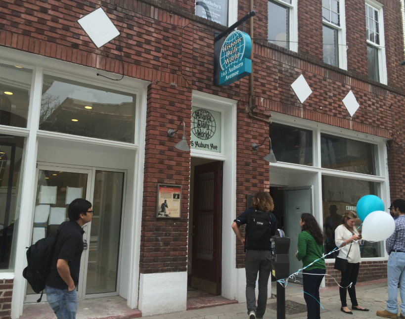 Atlanta Daily World Building + Historic Auburn Avenue Businesses