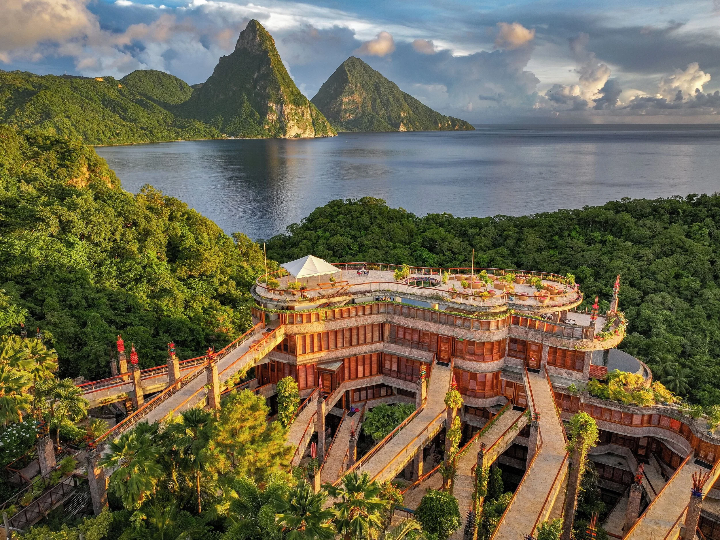 #1. Jade Mountain, St. Lucia