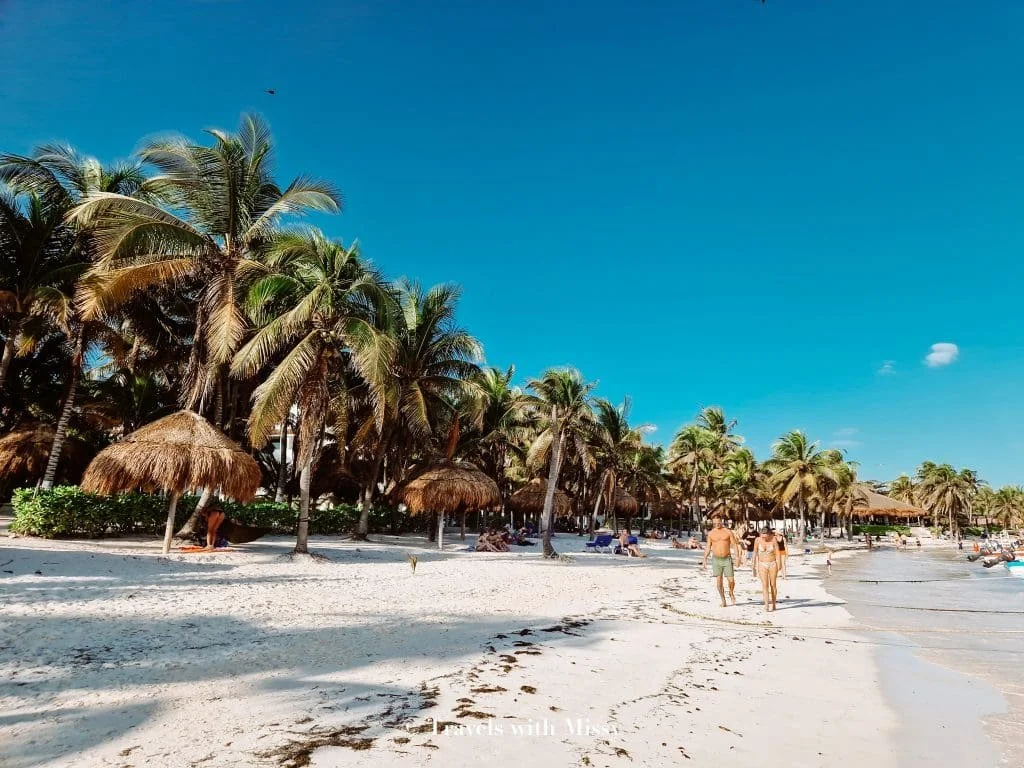 3. Akumal Beach