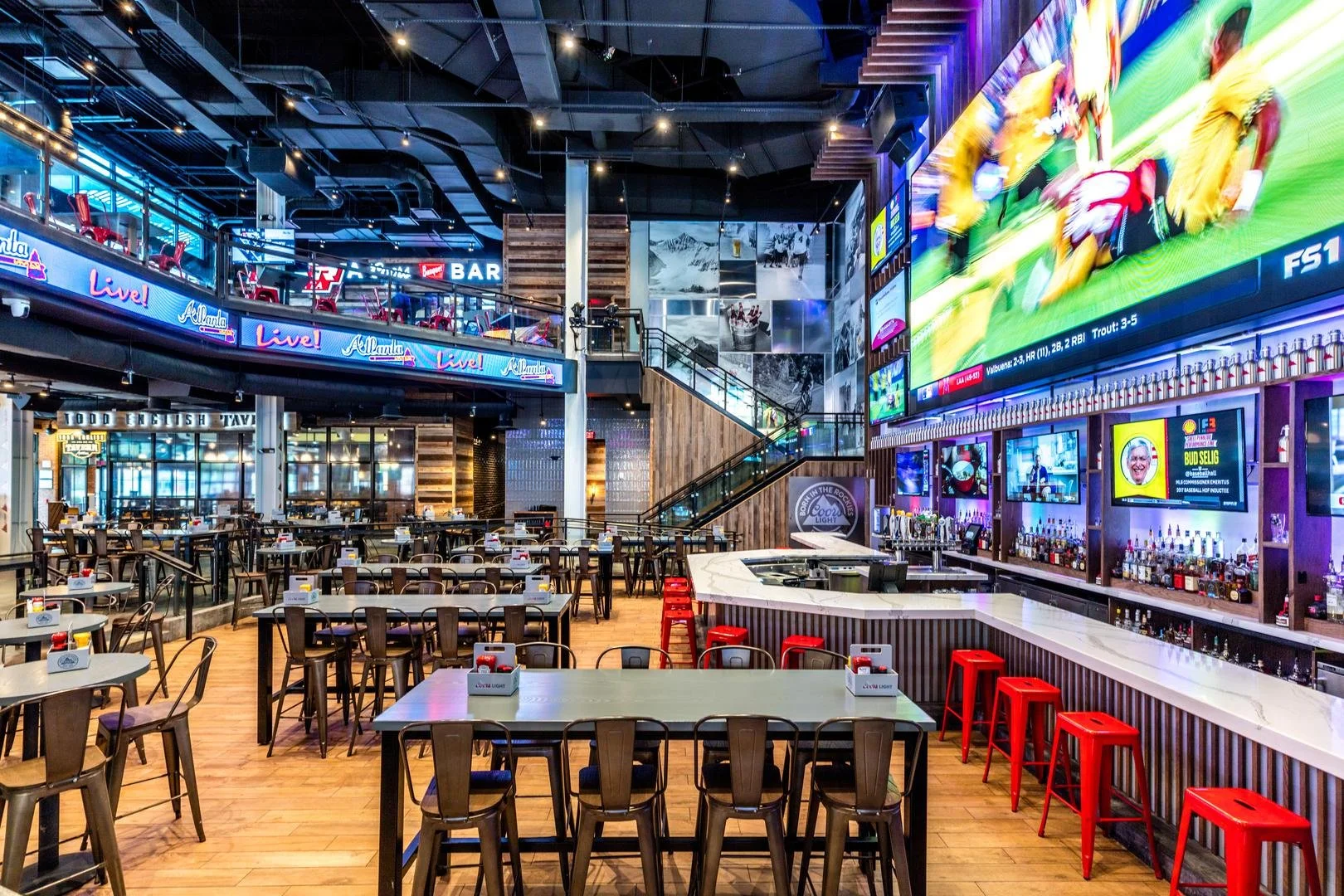 #1. LIVE! at the Battery Sports & Social