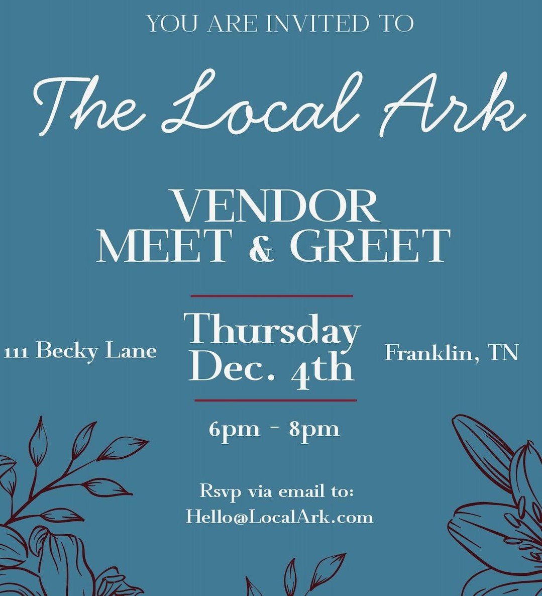 🎉 TODAY is the Day! 🎉 
Calling all wedding vendors&mdash;our Vendor Meet &amp; Greet is happening TONIGHT! Don&rsquo;t miss this chance to connect, collaborate, and grow your business with the best in the industry. Join us for an evening of network