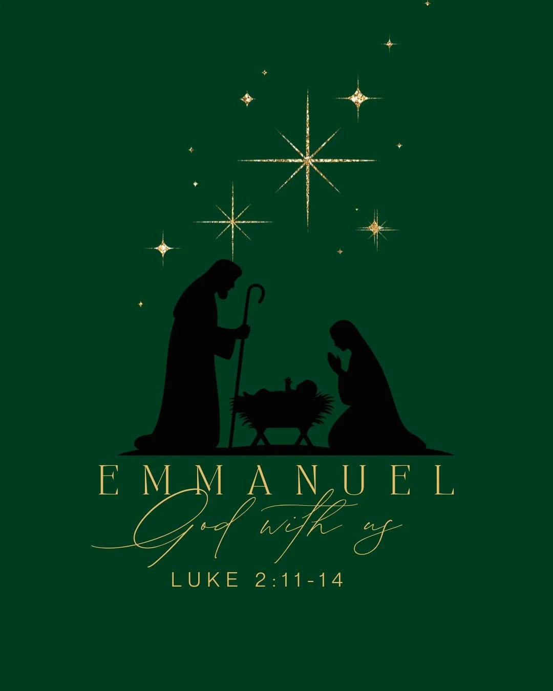 "Today in the town of David a Savior has been born to you; he is the Messiah, the Lord. This will be a sign to you: You will find a baby wrapped in cloths and lying in a manger.&rdquo; Suddenly a great company of the heavenly host appeared with 