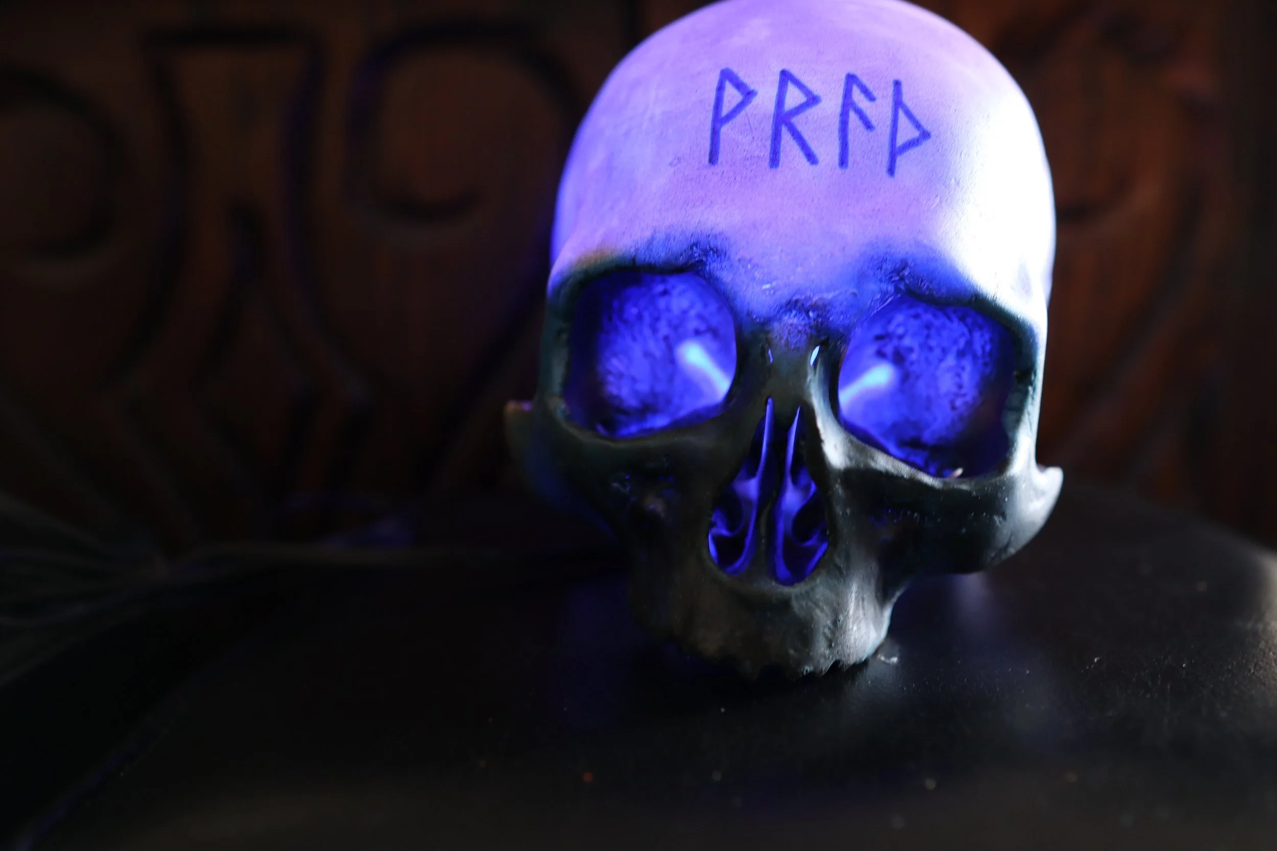Wrath | Grimdark Island | Unique Skull Lighting — Taboo and Co.