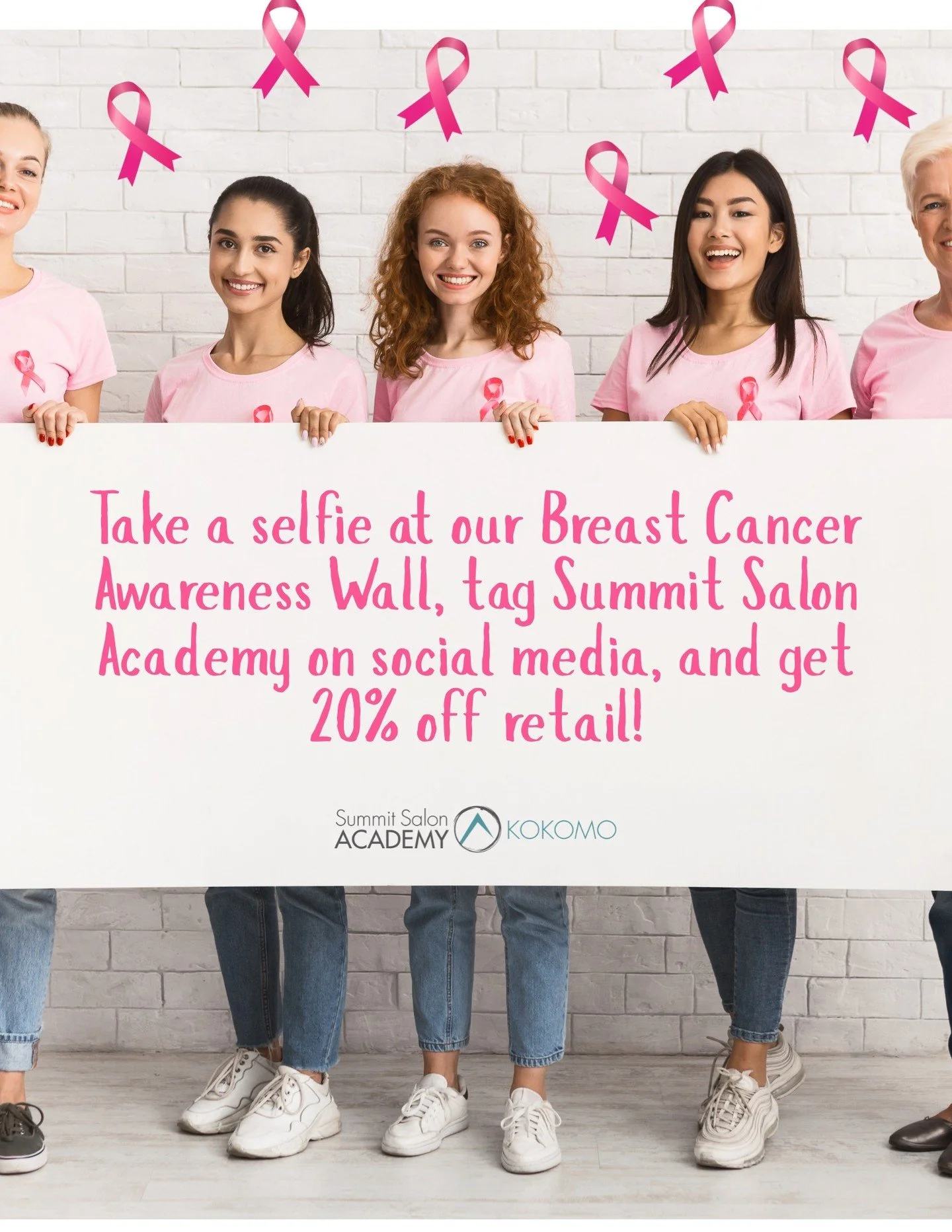 Current Promotion! #SSAKOKOMO #SummitSalonAcademy #KokomoBeauty #KokomoIndiana #SalonEducation  #KokomoBarbers #BarberingSkills #Cosmetology #KokomoCosmetology  #KokomoNails  #MassageTherapy #KokomoMassage #Skincare #Esthetics #KokomoEsthetics #Suppo