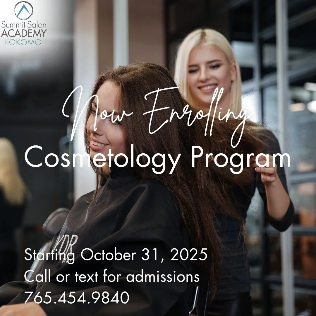 As a cosmetology student at the Academy, you will be prepared to perform hair, skin, and nail services on the public. In a 1500 hr training program, meeting Indiana State requirements, we provide you with a quality education in all phases of cosmetol