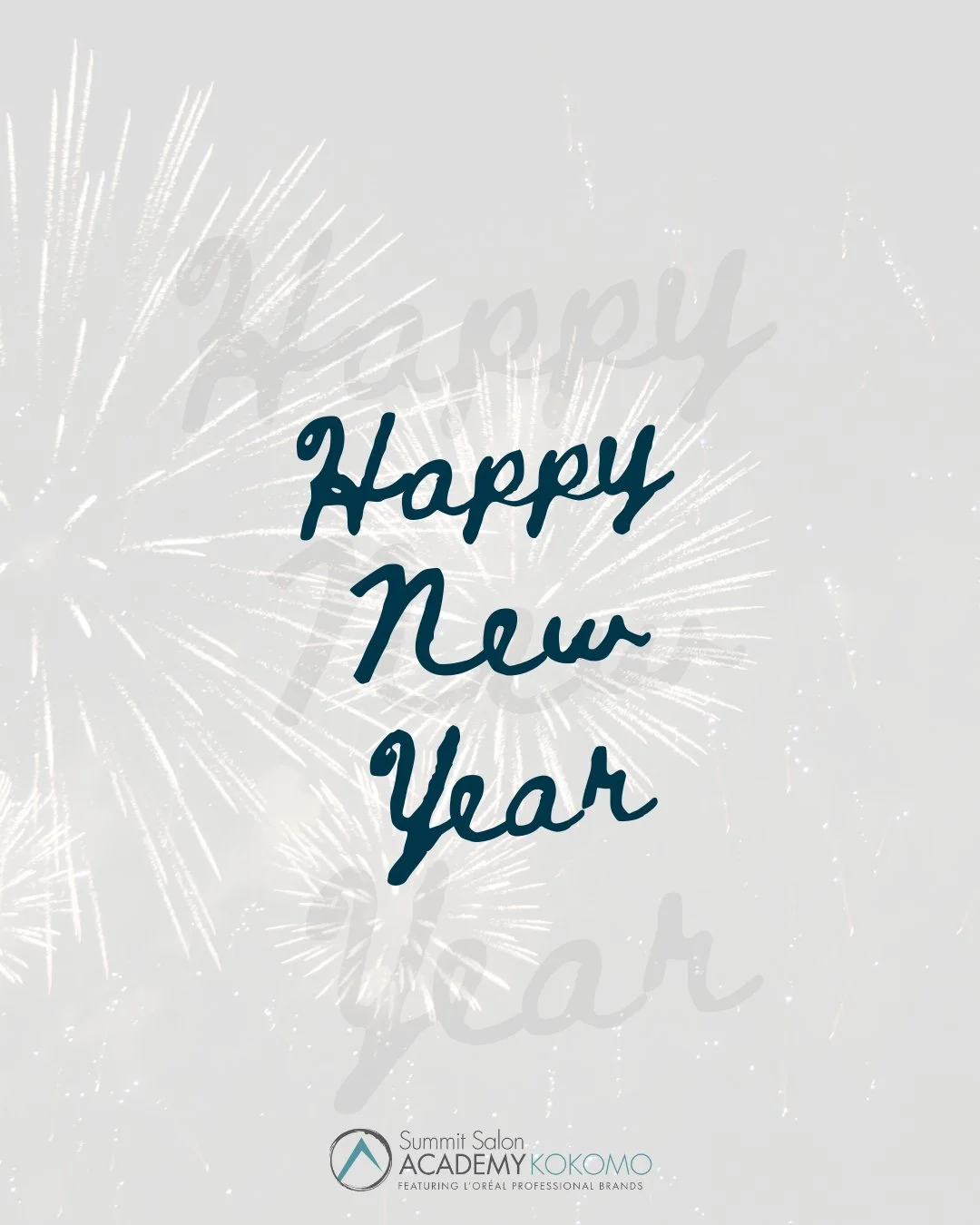 Happy New Year from Summit Salon Academy Kokomo! Wishing our students, guests, and community a bright, safe, and successful year ahead. #SSAKOKOMO #SummitSalonAcademy #KokomoBeauty #KokomoIndiana #SalonEducation  #KokomoBarbers #BarberingSkills #Cosm