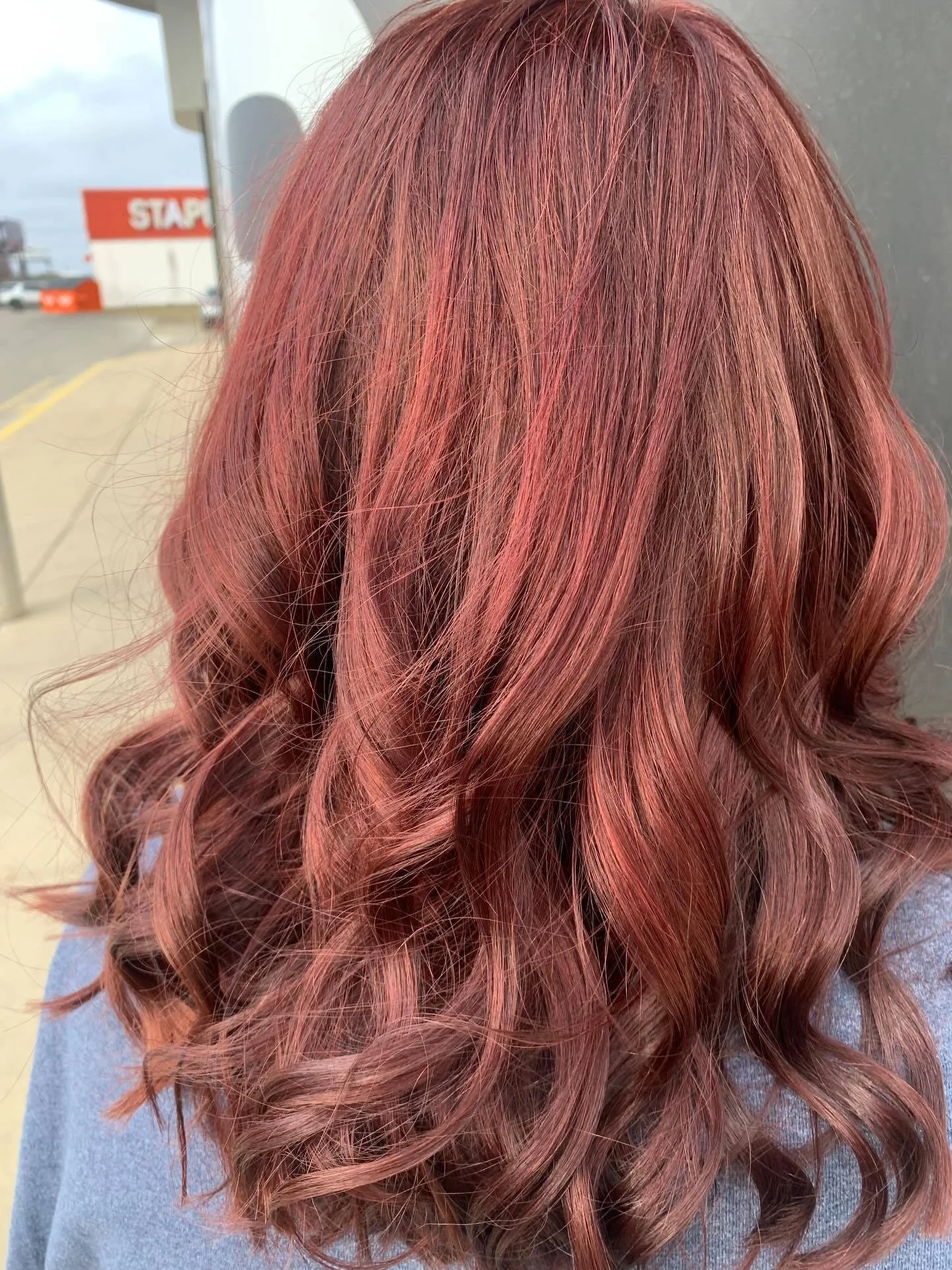 By Alexis Koors! Red air is IN! #SSAKOKOMO #SummitSalonAcademy #KokomoBeauty #KokomoIndiana #SalonEducation  #KokomoBarbers #Cosmetology #KokomoCosmetology  #KokomoNails  #MassageTherapy #KokomoMassage #Esthetics #KokomoEsthetics