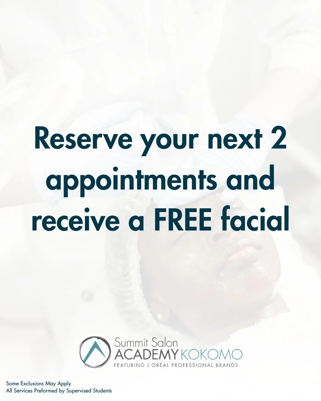 From little add-ons to big savings, we&rsquo;re giving you a little extra!
Limited-time promos available March through May.
Call or text to snag your spot 💗 #SSAKOKOMO #SummitSalonAcademy #KokomoBeauty #KokomoIndiana #SalonEducation  #KokomoBarbers 