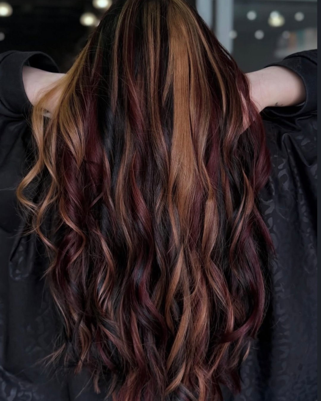 By @beautybybraeleigh Spotted: The cutest calico hair 🐾. #SSAKOKOMO #SummitSalonAcademy #KokomoBeauty #KokomoIndiana #SalonEducation  #KokomoBarbers #Cosmetology #KokomoCosmetology  #KokomoNails  #MassageTherapy #KokomoMassage #Esthetics #KokomoEsth