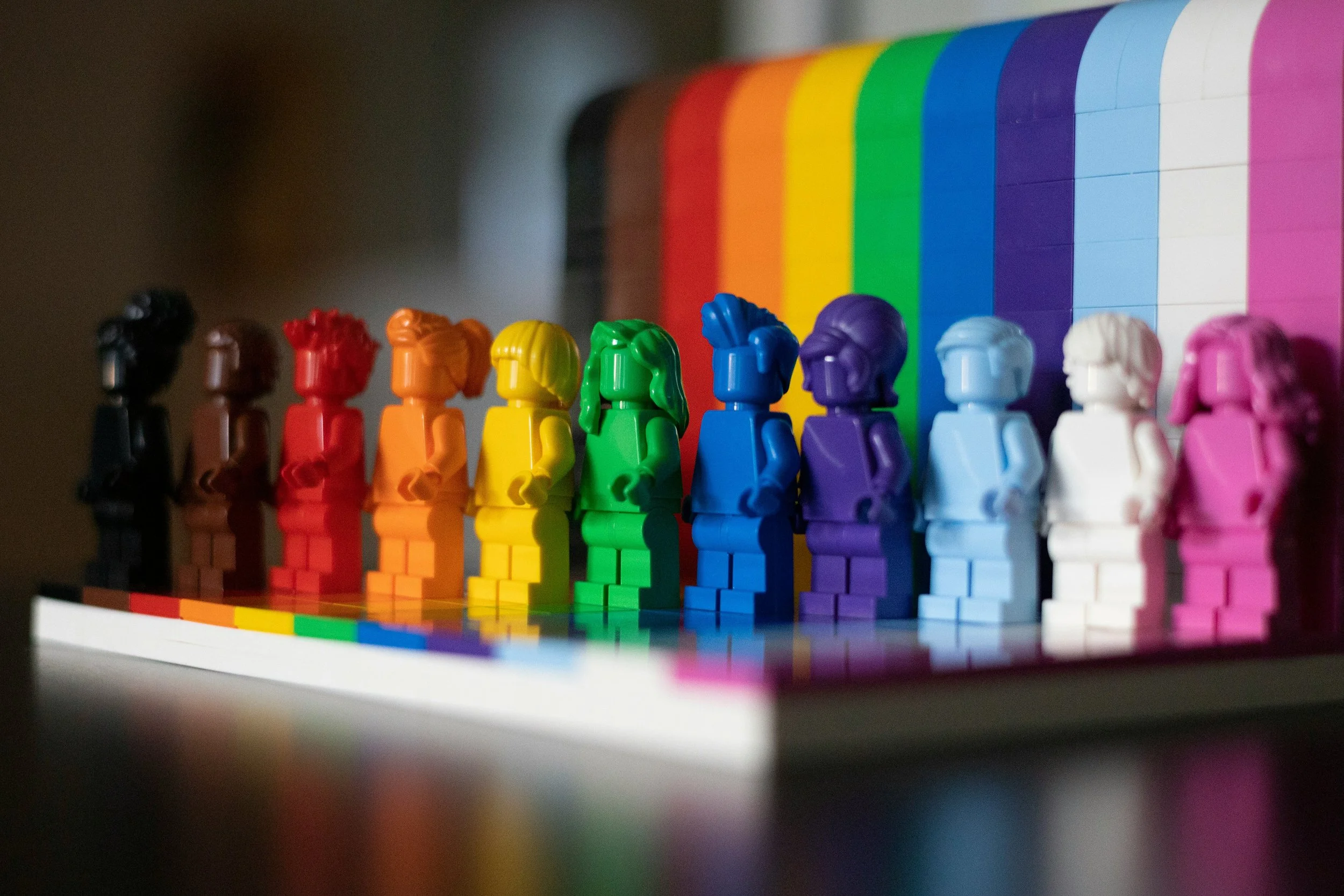 Graphic illustrating LGBTQIA+ identities for affirming therapy blog at Restoring Hope Counseling Houston