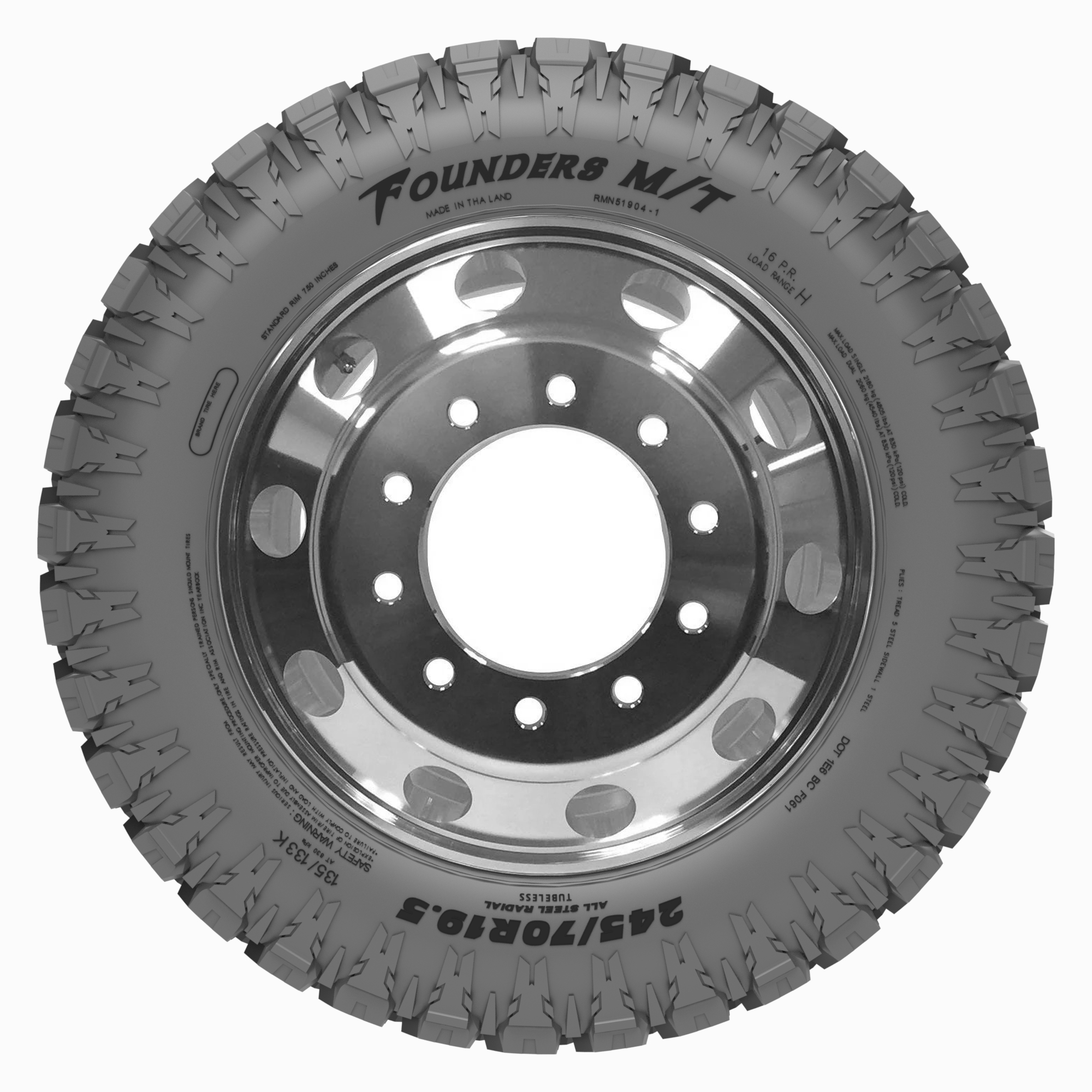 245 70R19 5 Founders MT Radial 245-70r19-5-founders-mt-radial