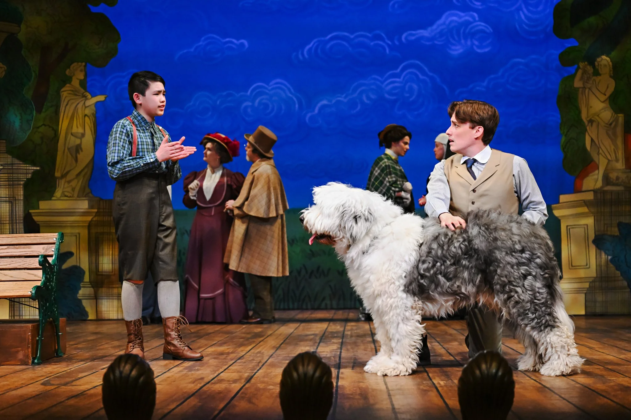 Robert Markus and Oliver Woon in Finding Neverland
