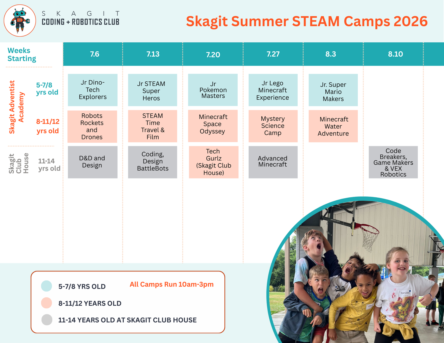 Bellingham Coding and Robotics Club - Camps — Bellingham + Skagit ...