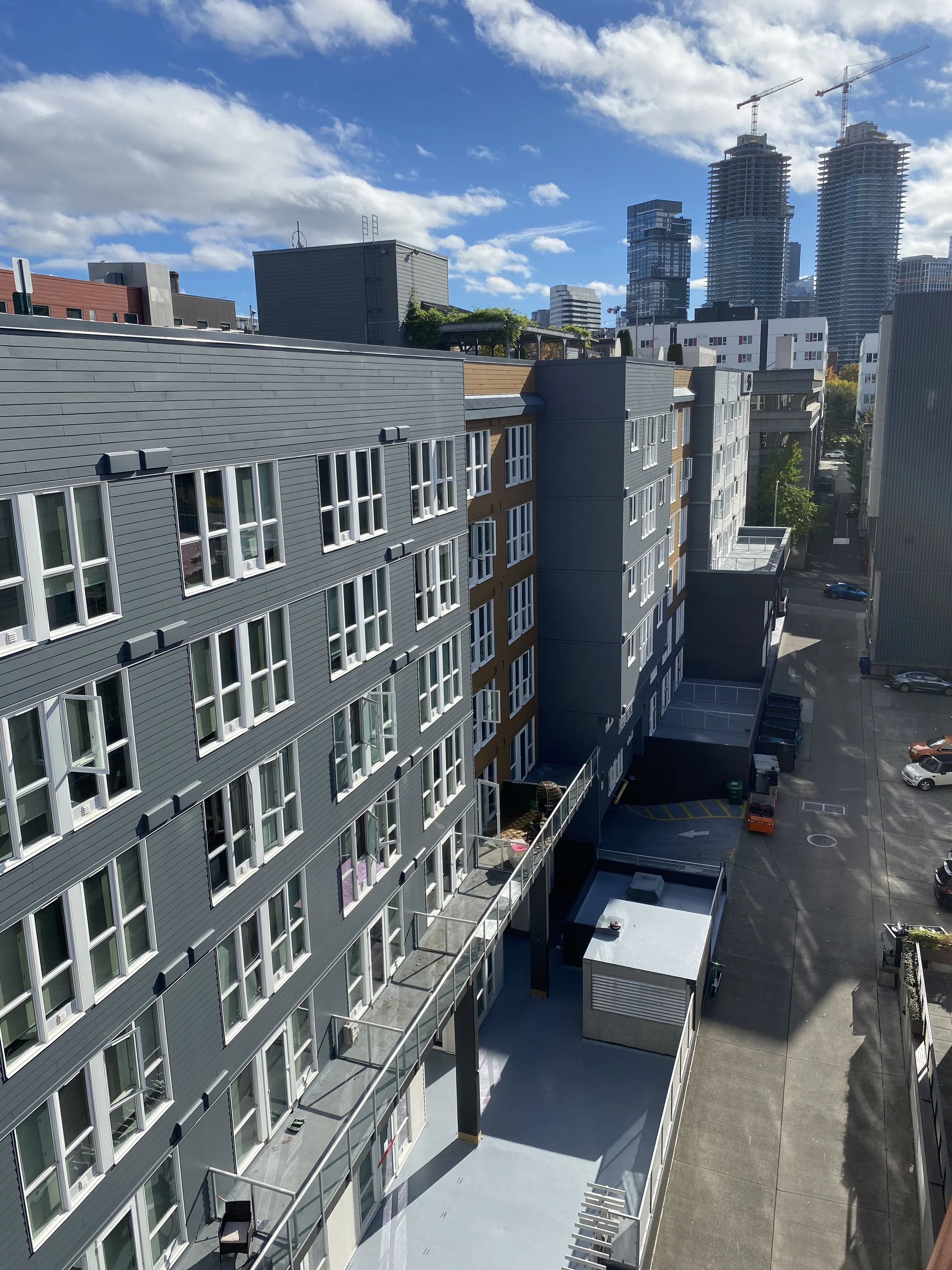 HOA and multifamily apartment painting in seattle - A finished multifamily exterior