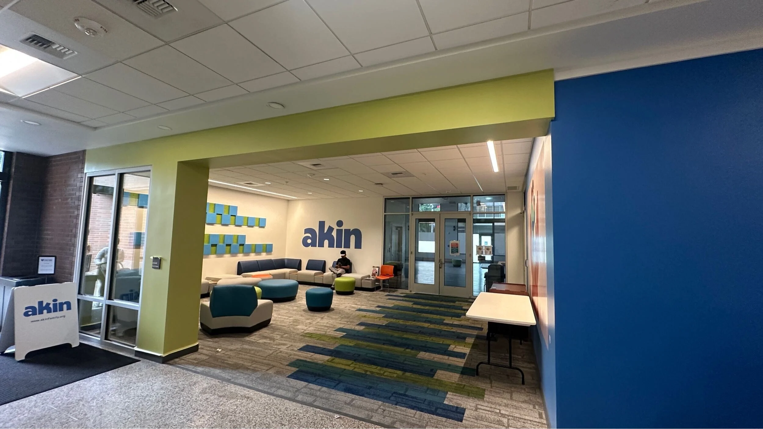 Completed commercial painting for Seattle office tenant improvement