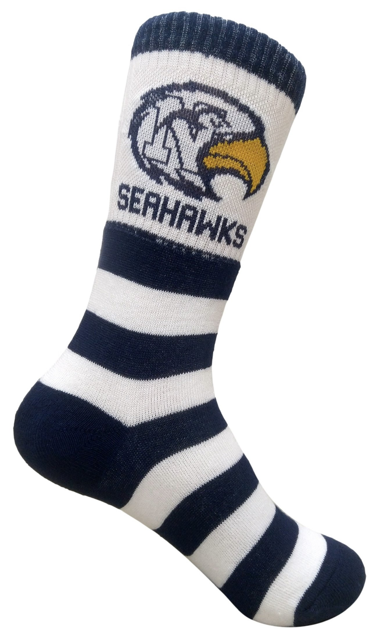 SAWKS - Navy & White Striped