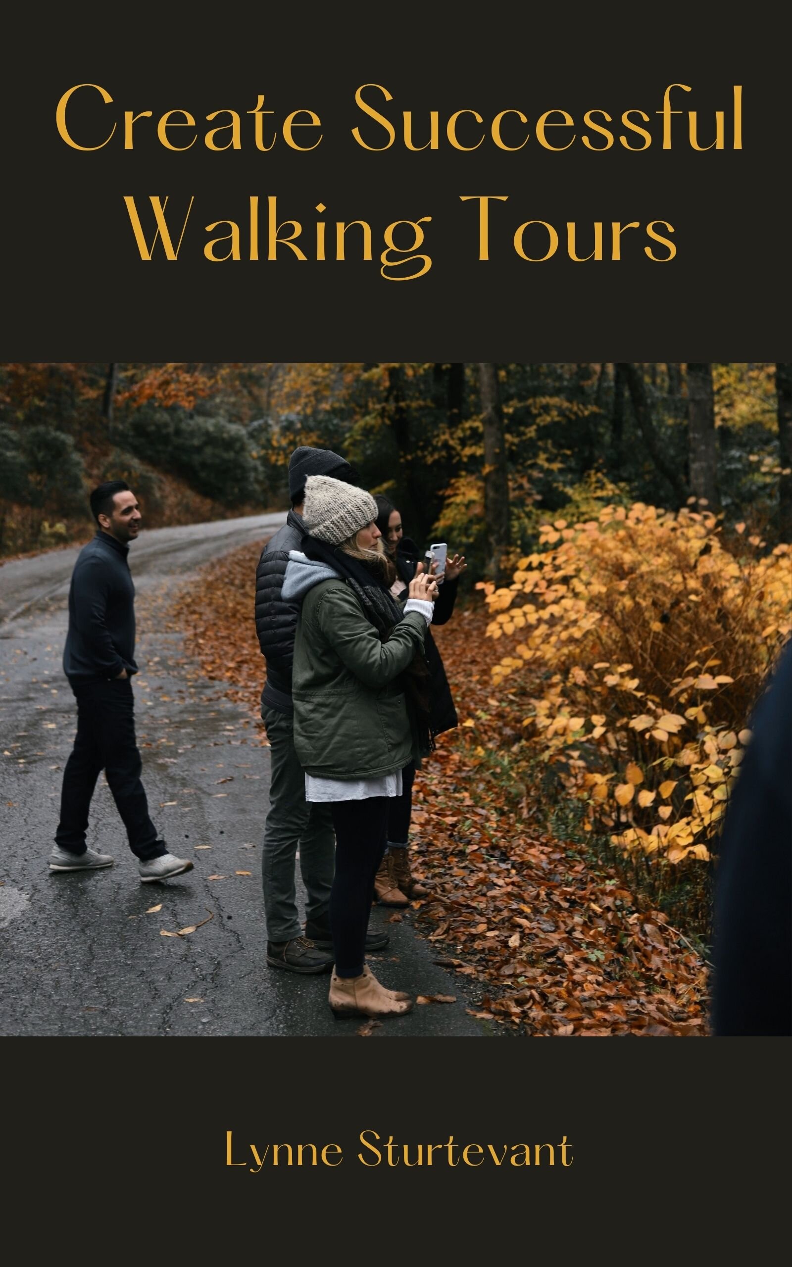 book cover create successful walking tours