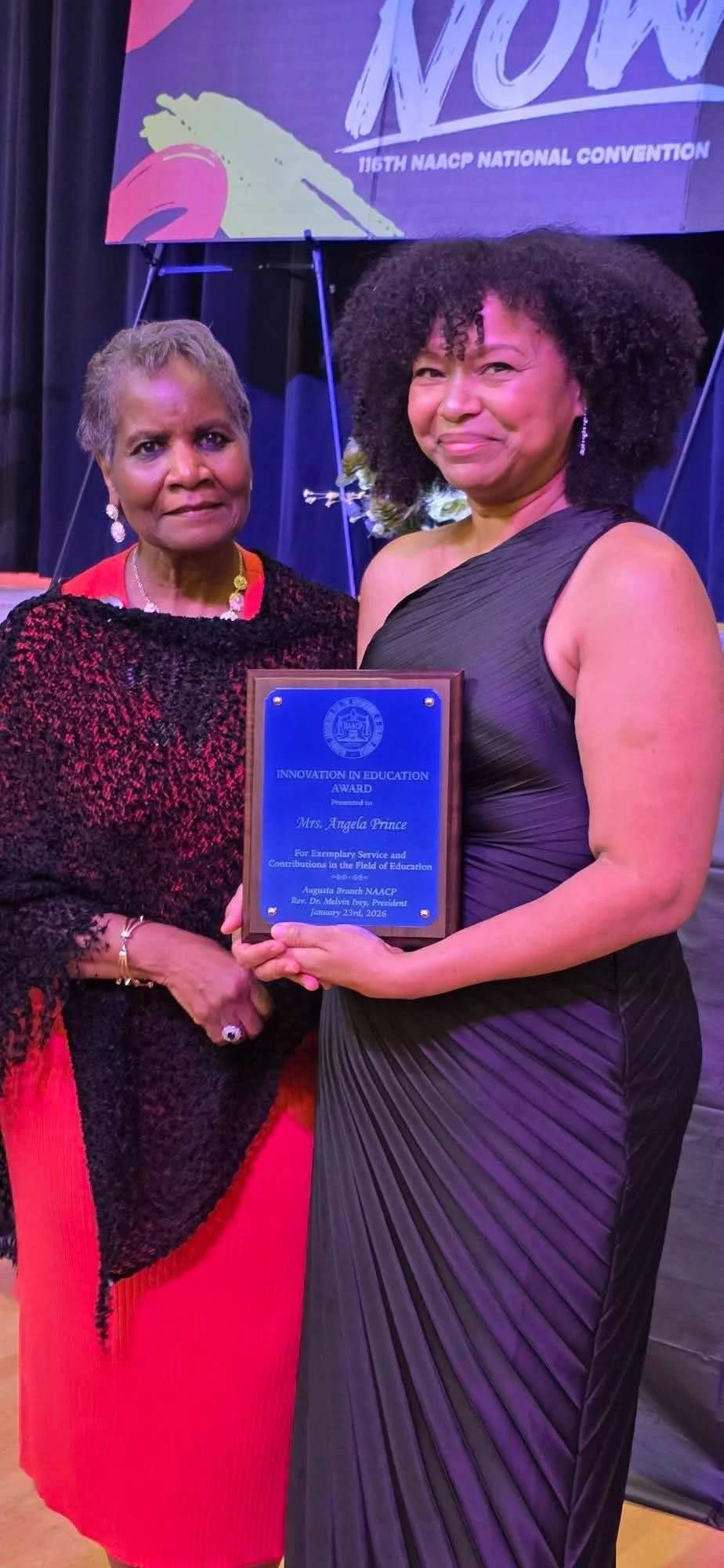 Celebrating Excellence: Angela Prince Receives NAACP Innovation in Education Award