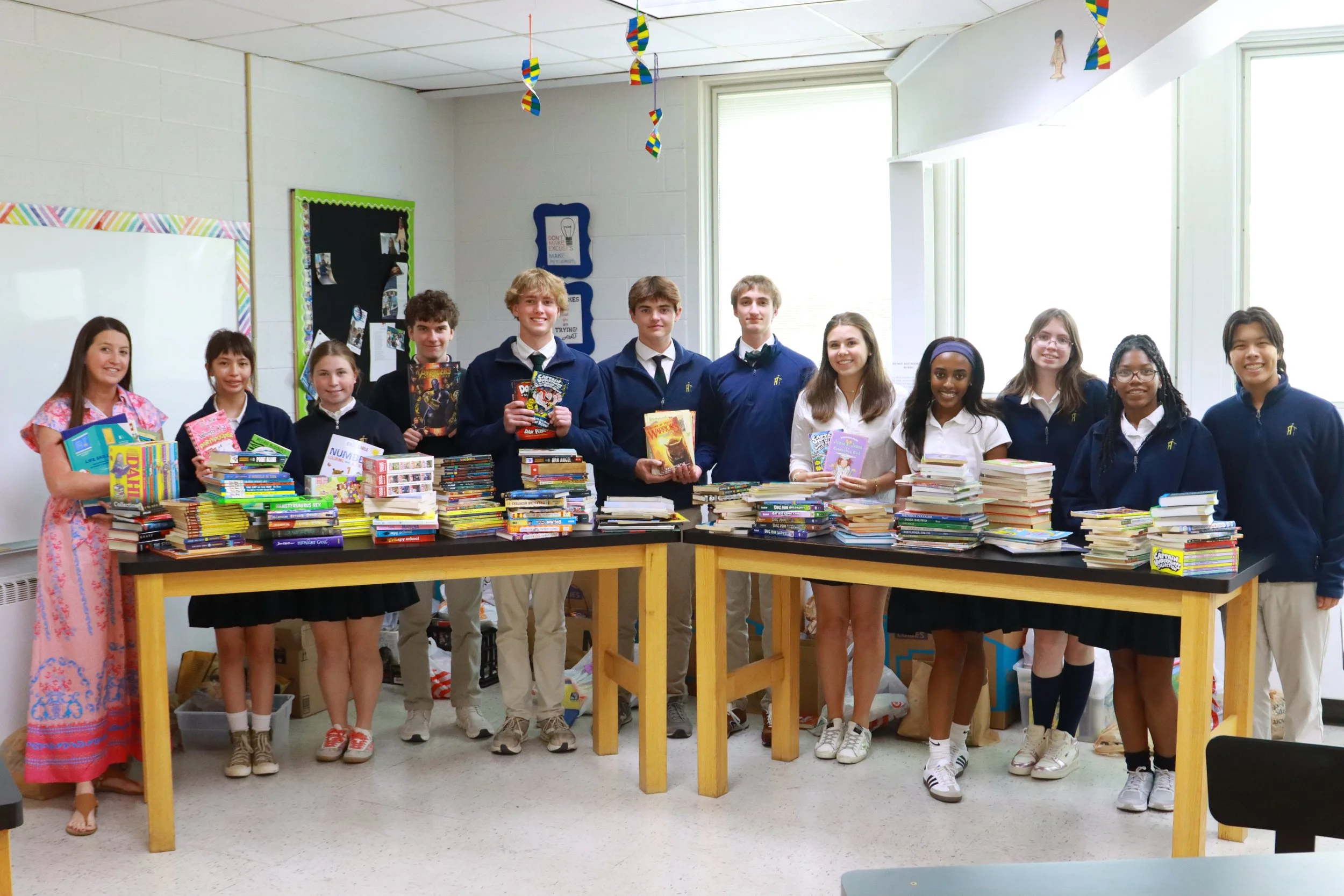 Aquinas High School Shares the Gift of Reading