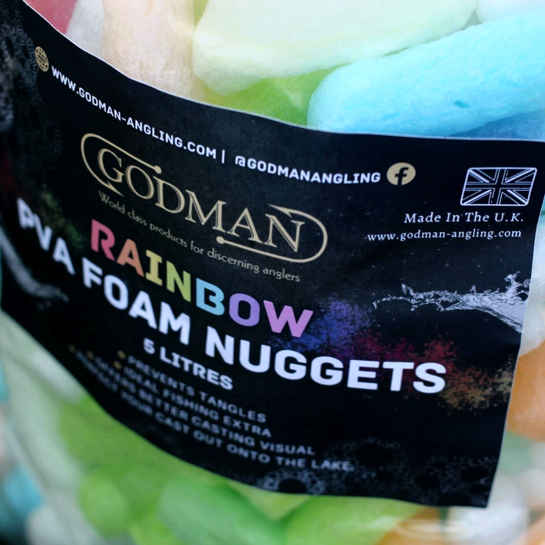 PVA Rainbow Foam Nuggets — Godman Angling
