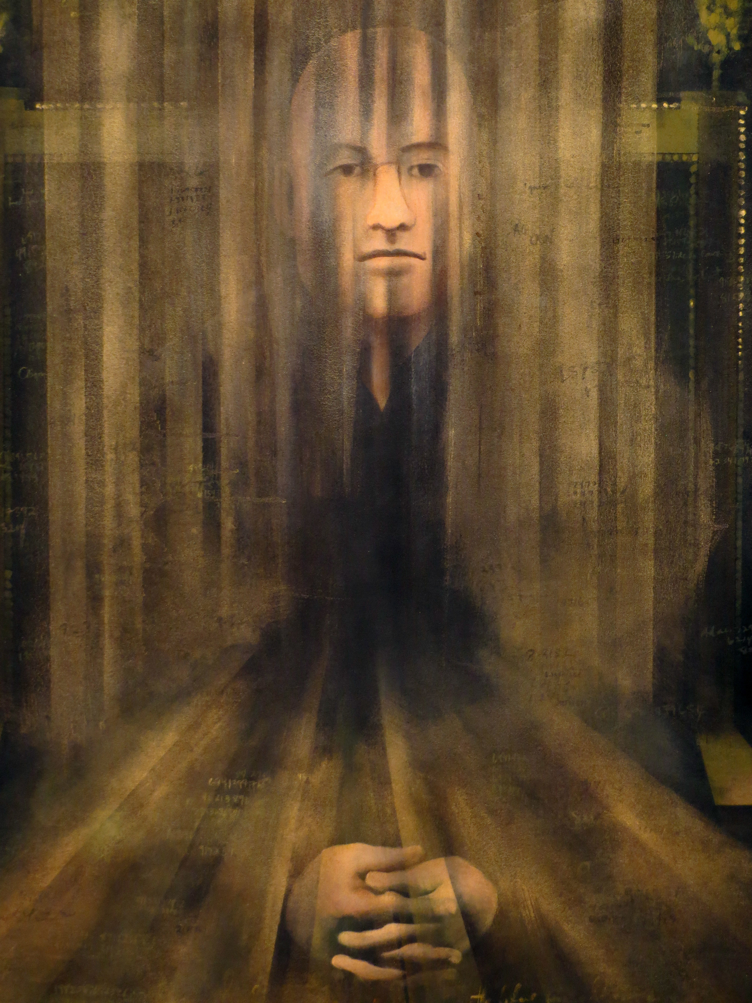 "Pope Series, I" - detail