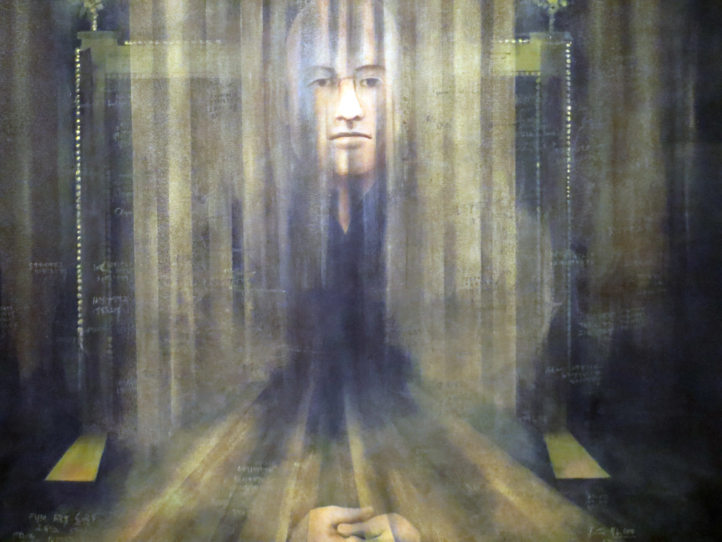 "Pope Series, I" - detail