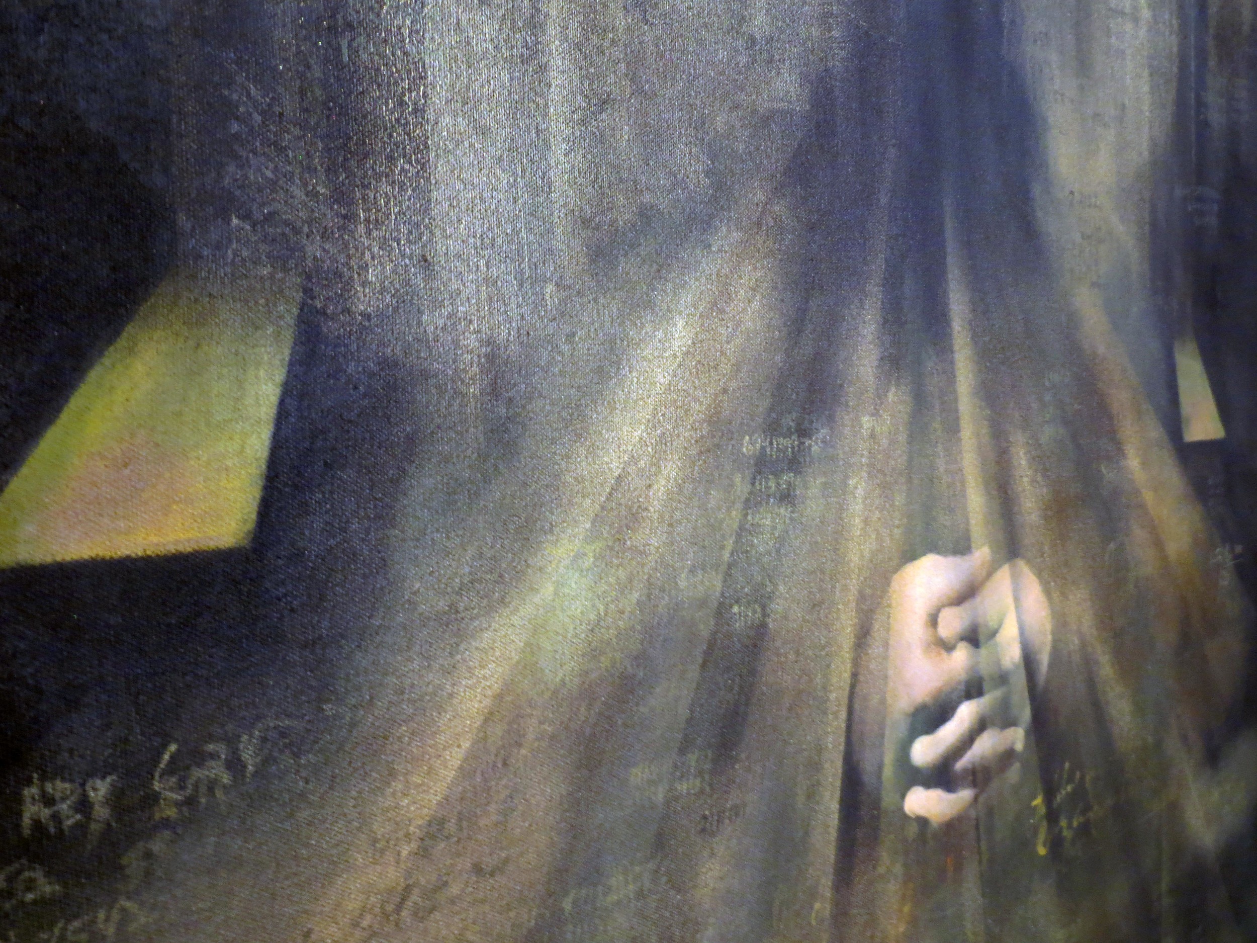 "Pope Series, I" - detail