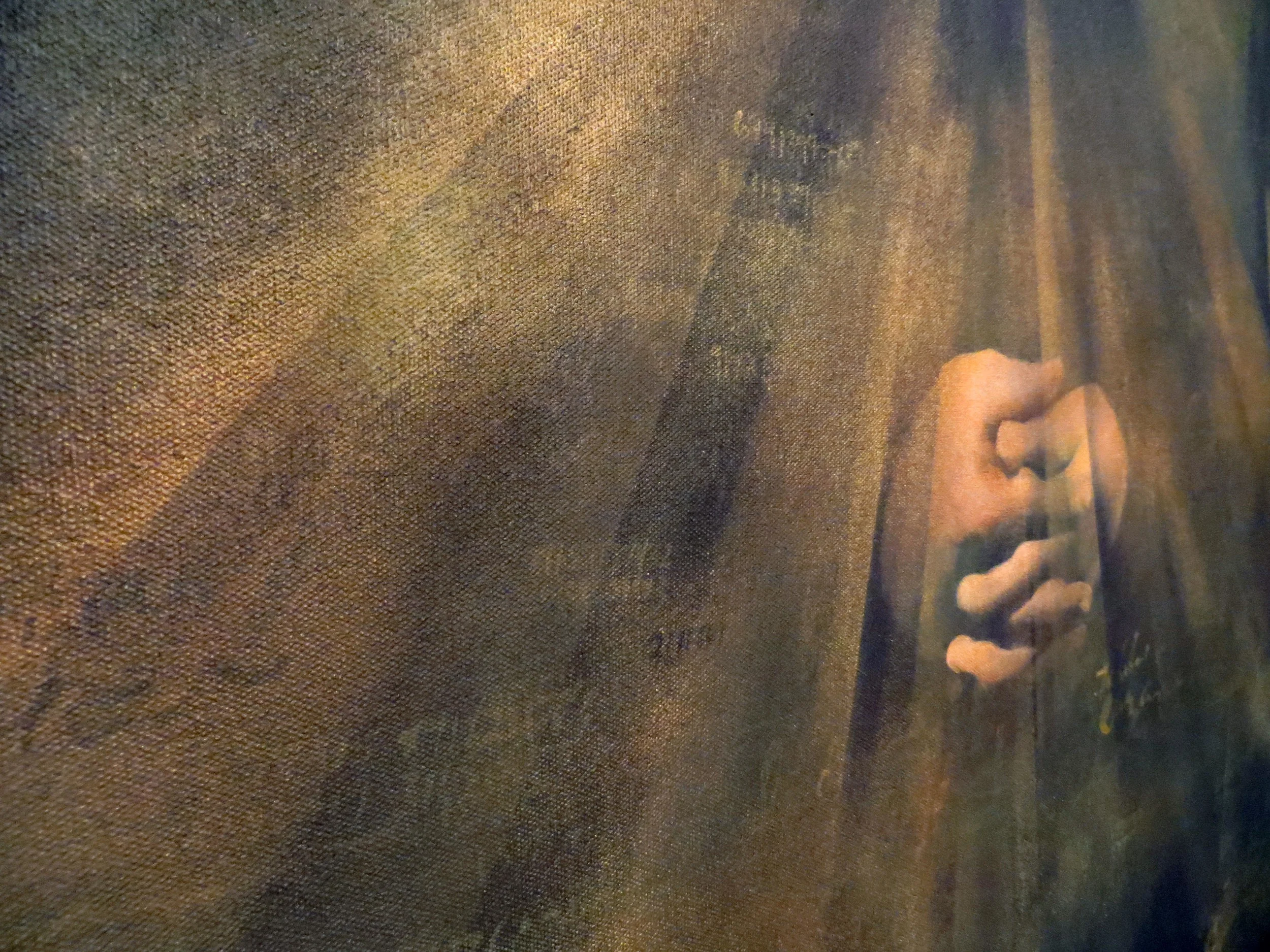 "Pope Series, I" - detail