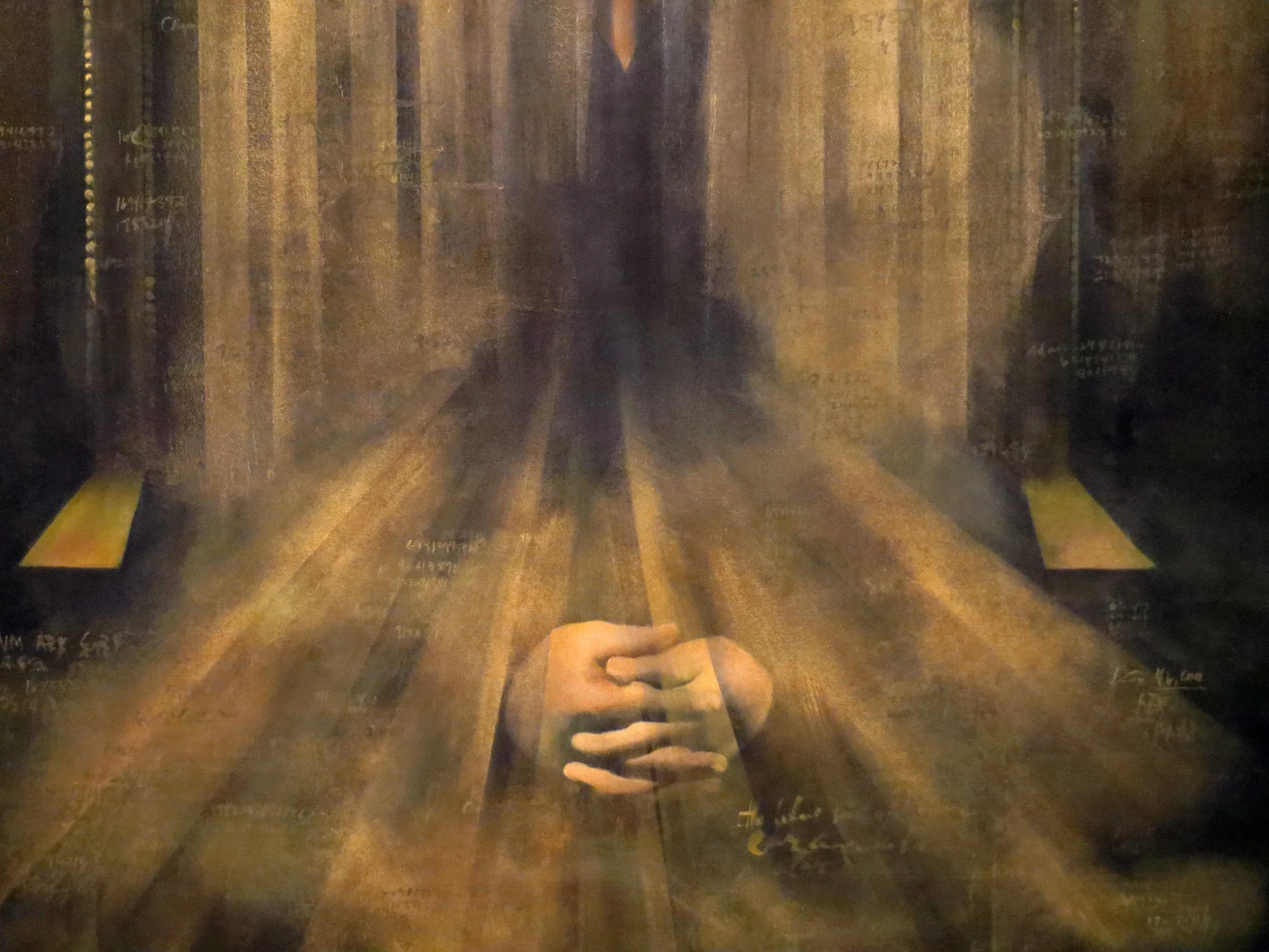 "Pope Series, I" - detail