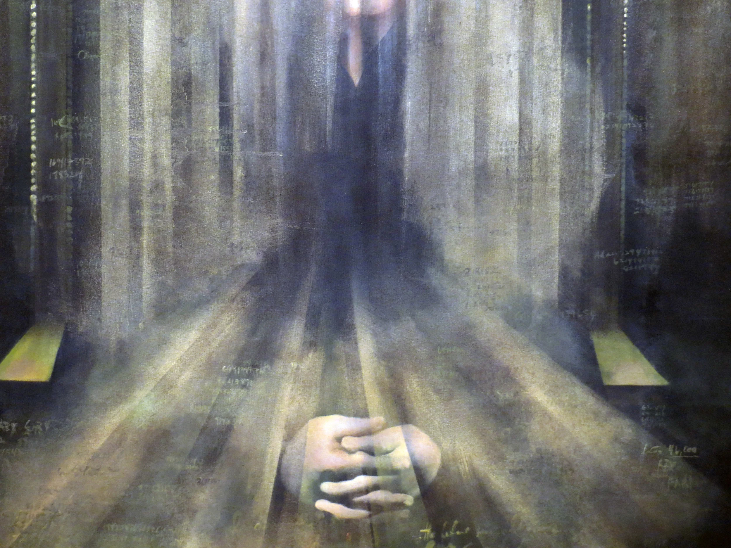 "Pope Series, I" - detail