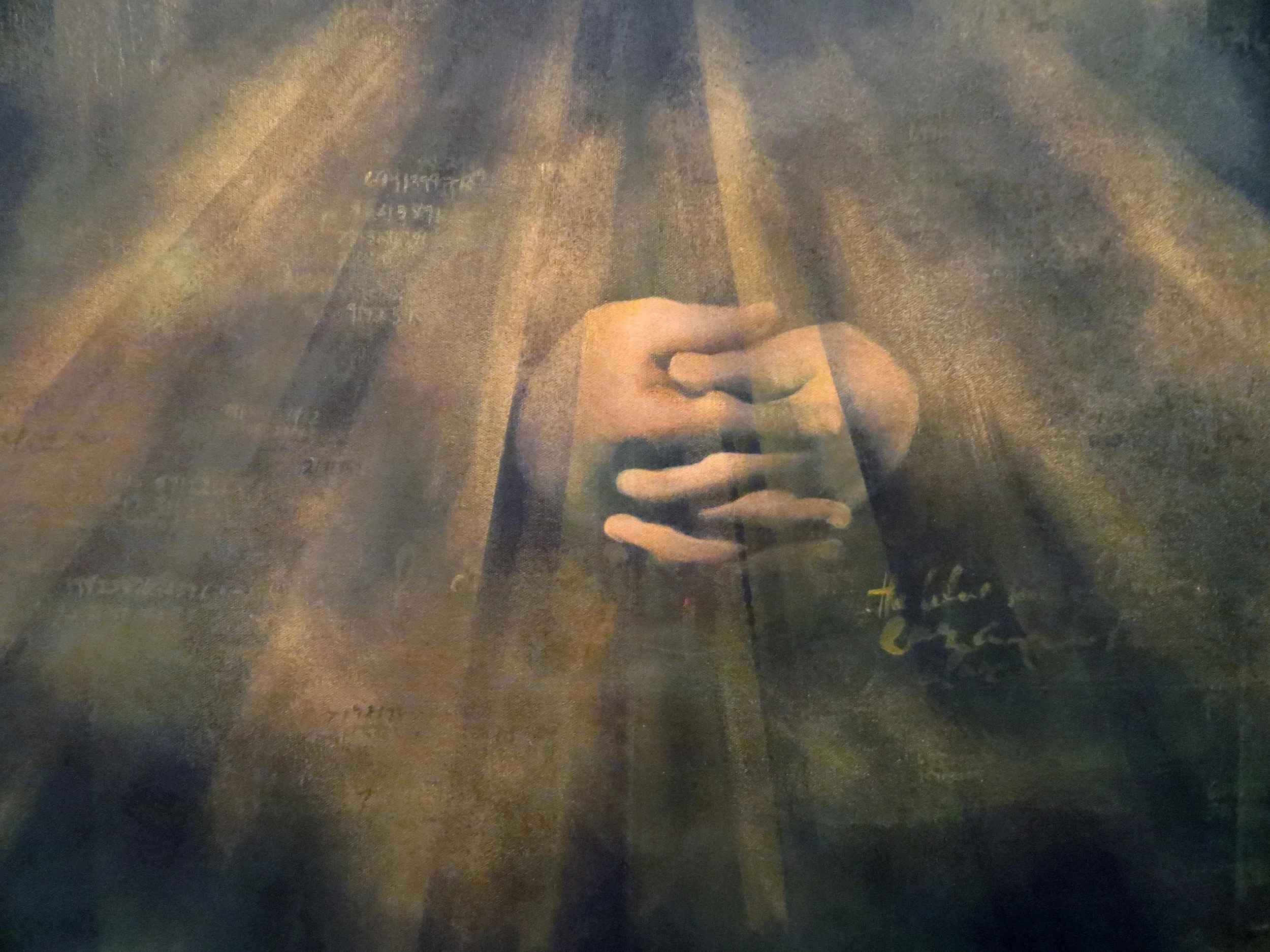 "Pope Series, I" - detail