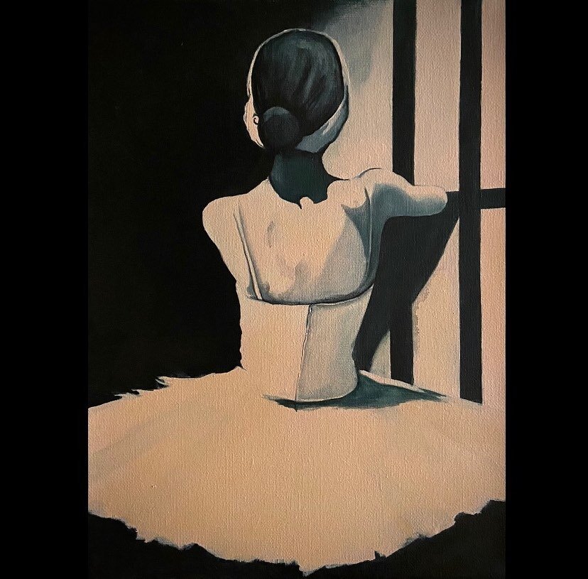 One of my favorite small paintings&hellip;available in the shop on my website!

Ballerina Study&rdquo;
Acrylic on Canvas
12&rdquo; x 9&rdquo;