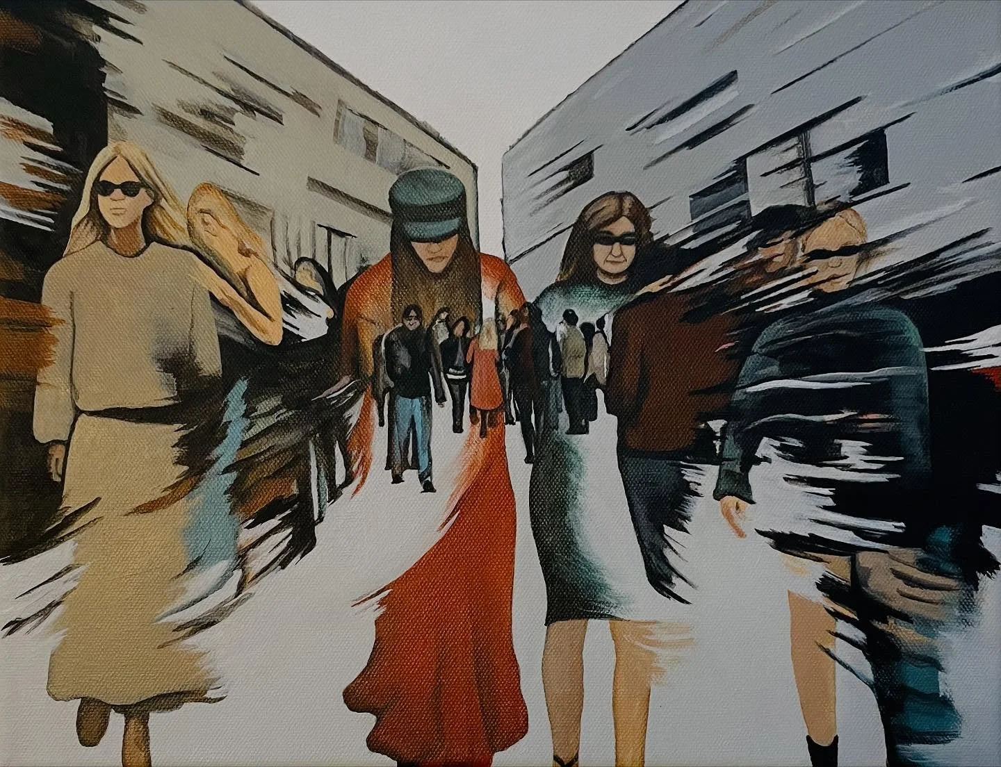 &ldquo;Transitions&rdquo;
9&rdquo;x 12&rdquo; 
Acrylic on Canvas

A fun little study for future works!