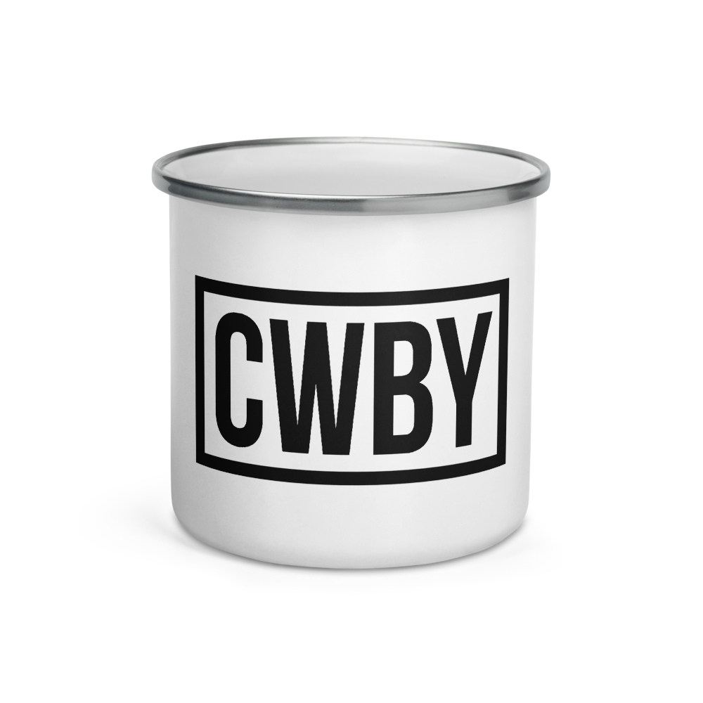 CWBY Enamel Mug