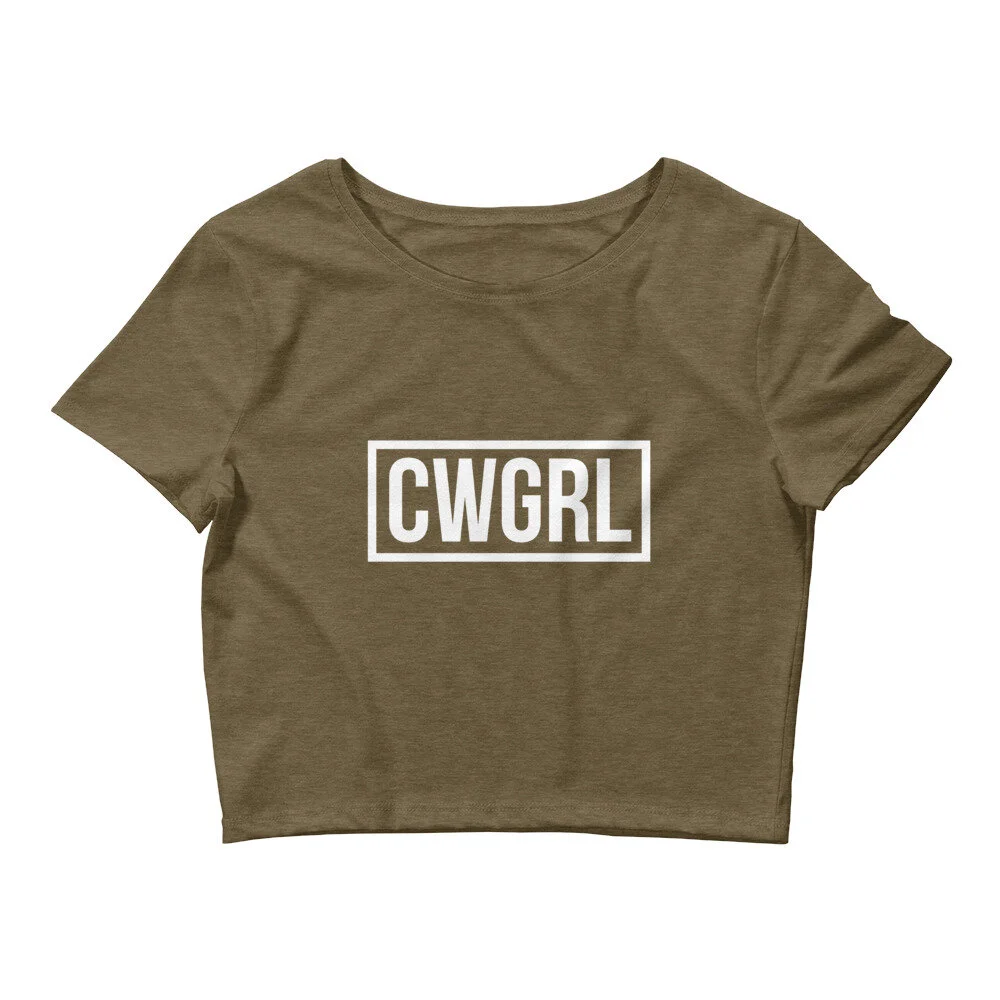 CWGRL Crop Tee