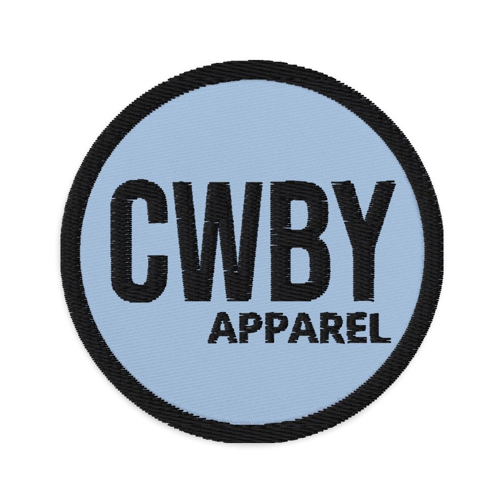 CWBY Embroidered patch