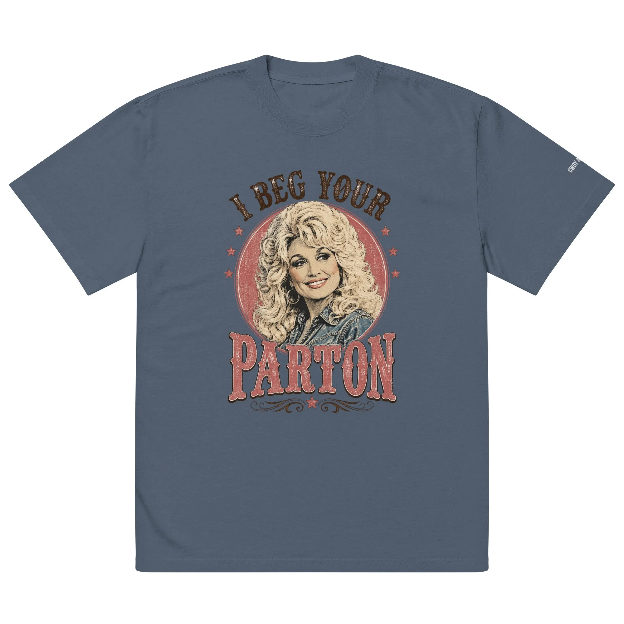 RIP DOLLY PARTON (Oversized vintage tee)