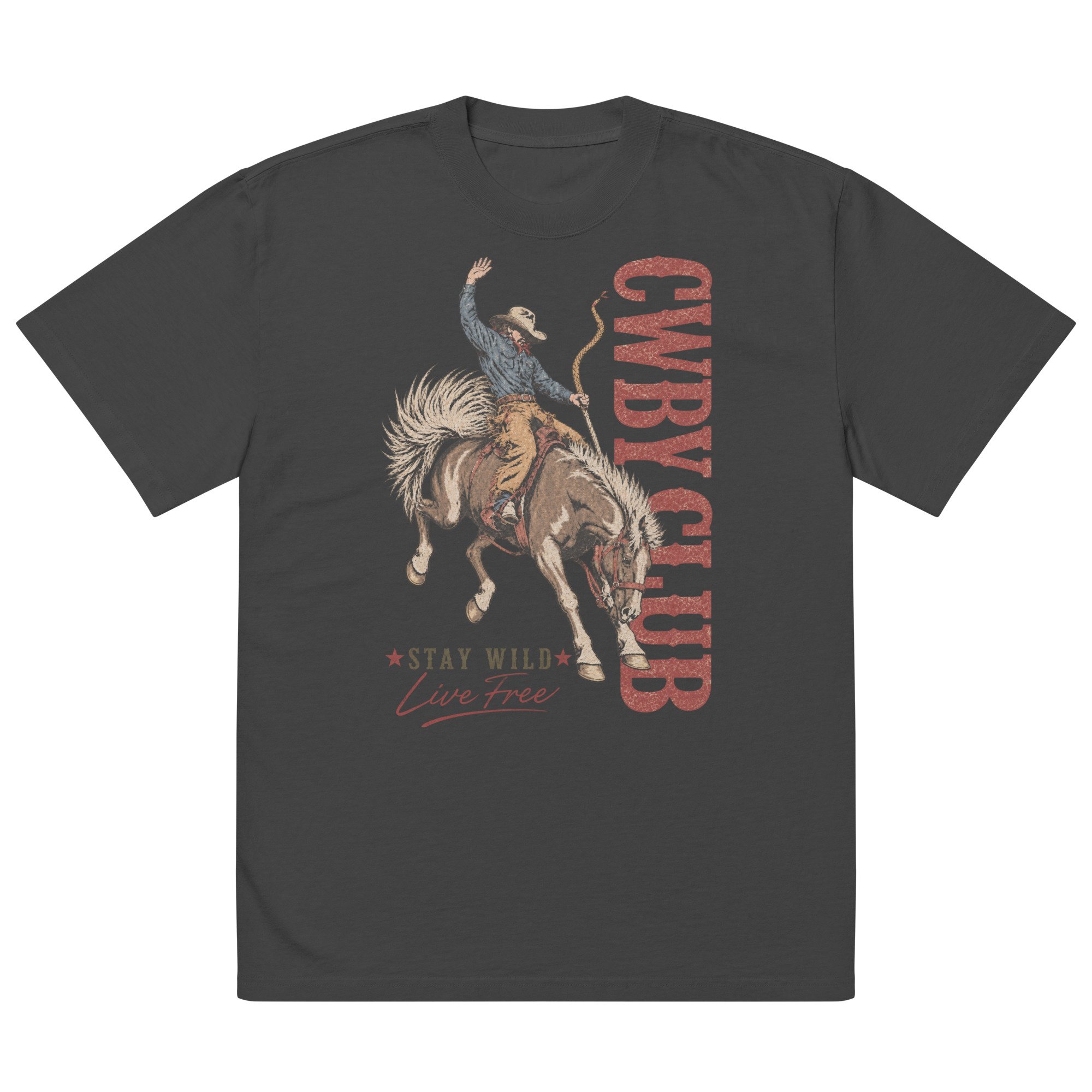 STAY WILD CWBY CLUB (oversized)