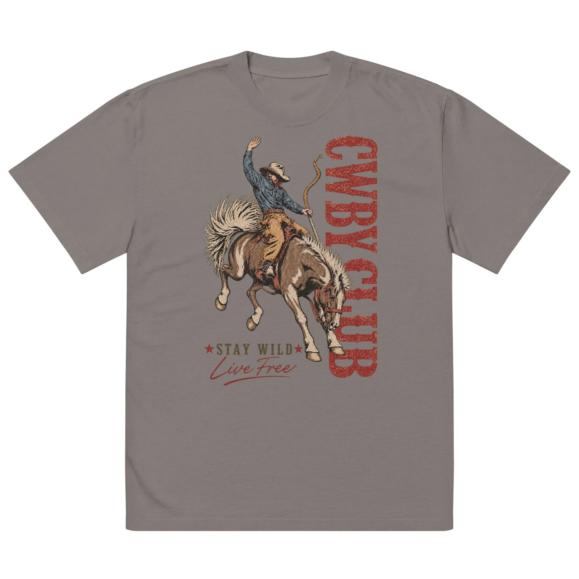STAY WILD CWBY CLUB (oversized)
