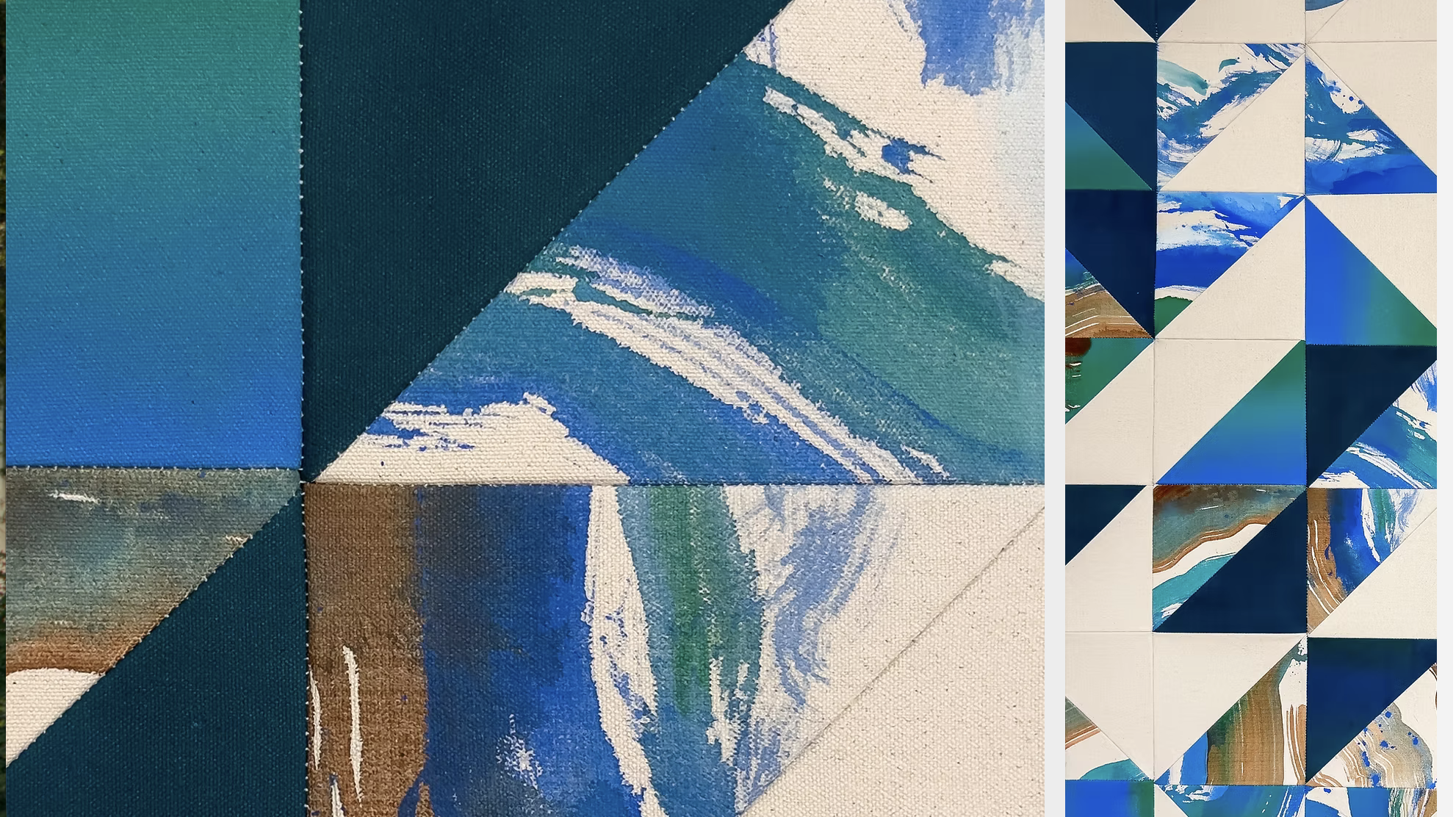 Ep. 205 Jes Moran – Abstract Painter using machine-sewn textile processes