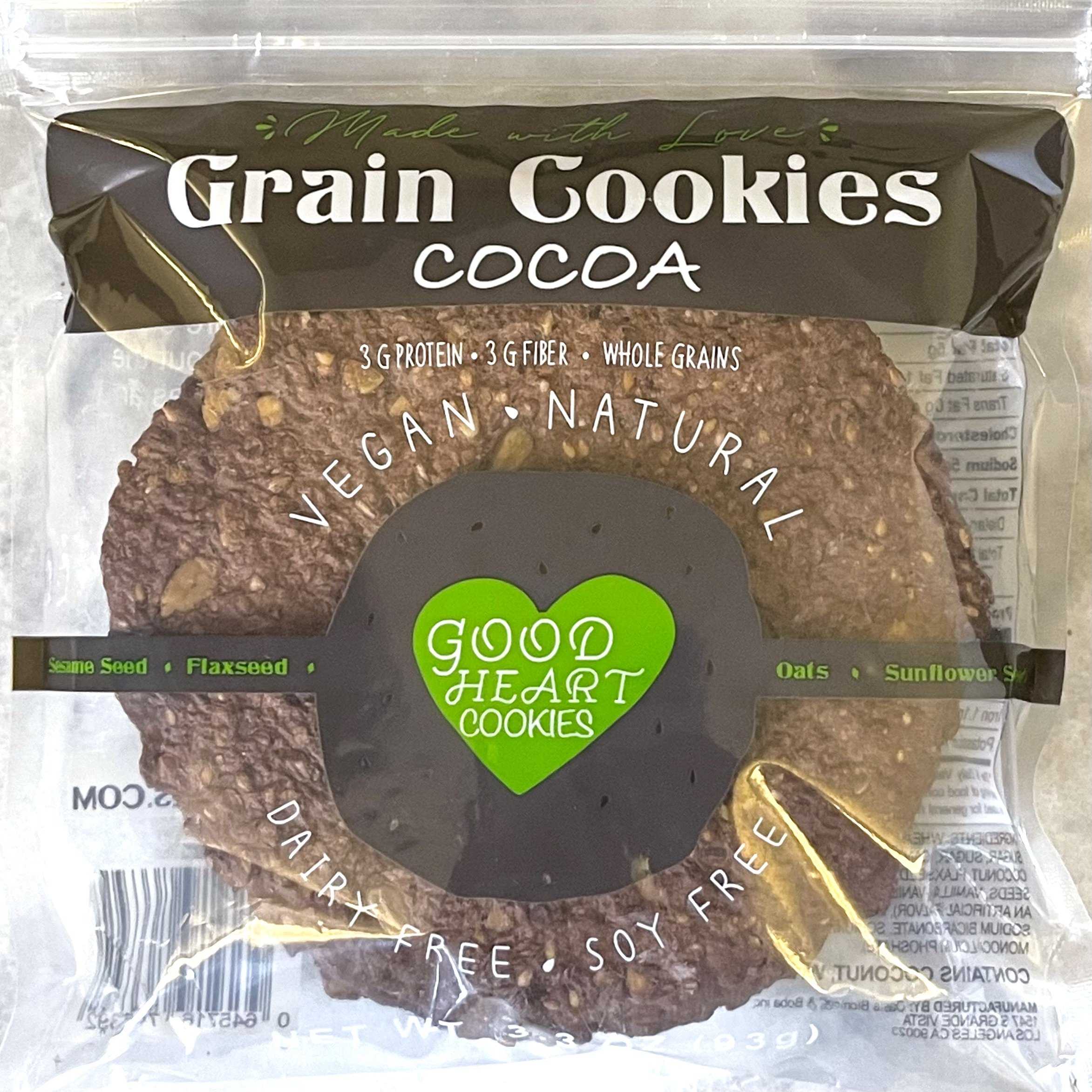 COCOA - 15 COOKIES (3 PACKS / 5 PCS EACH)