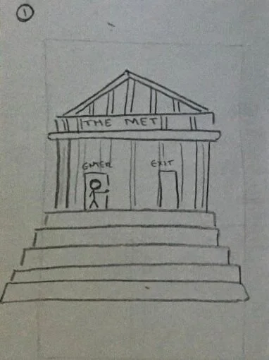 1. Angela is headed off to The Met (a very creative choice by this NJ native)