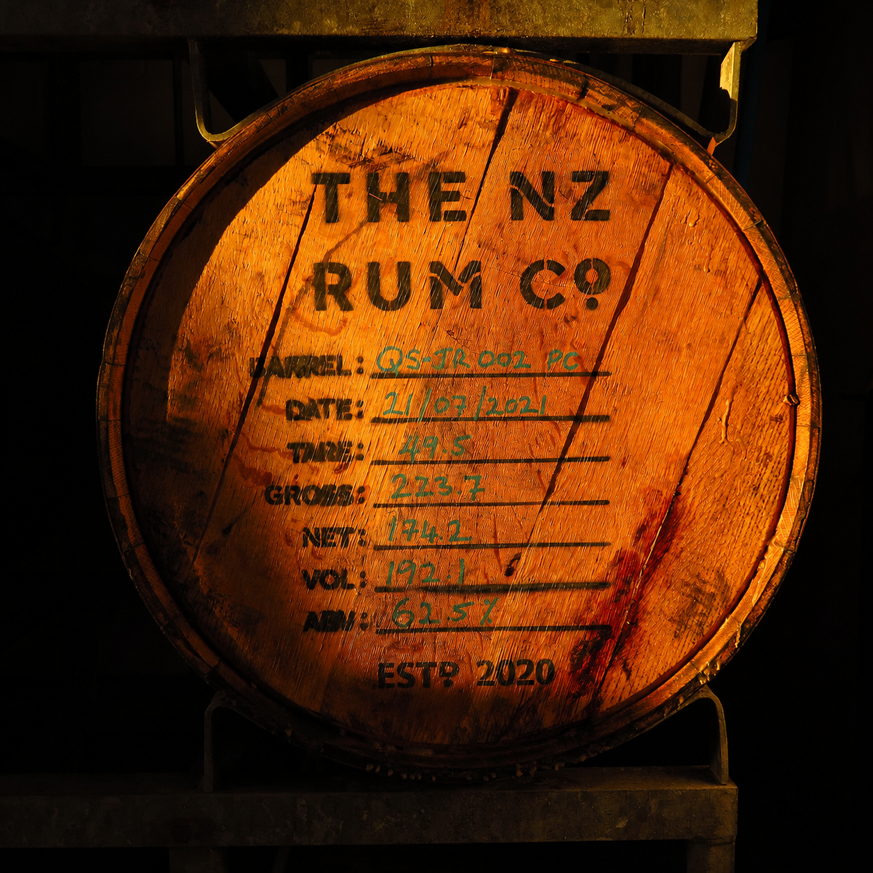 NZ Rum Barrel